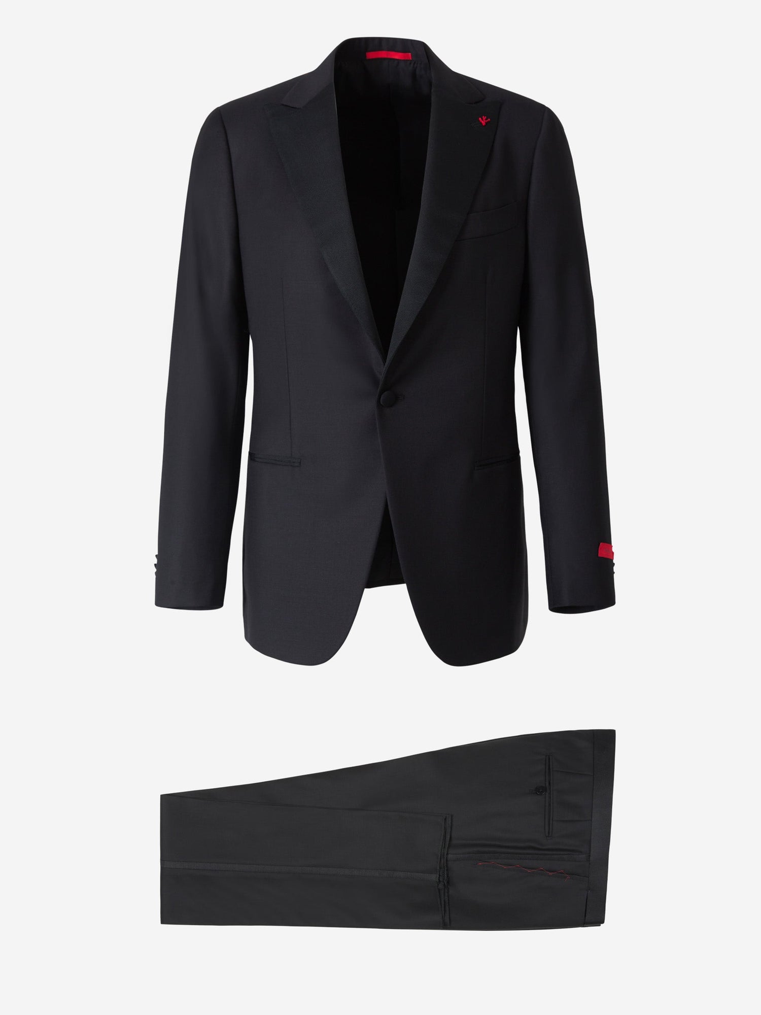 Outlet online Isaia Hombre Smoking Sanita color Negro sku 331-000088 01 - Foto 1