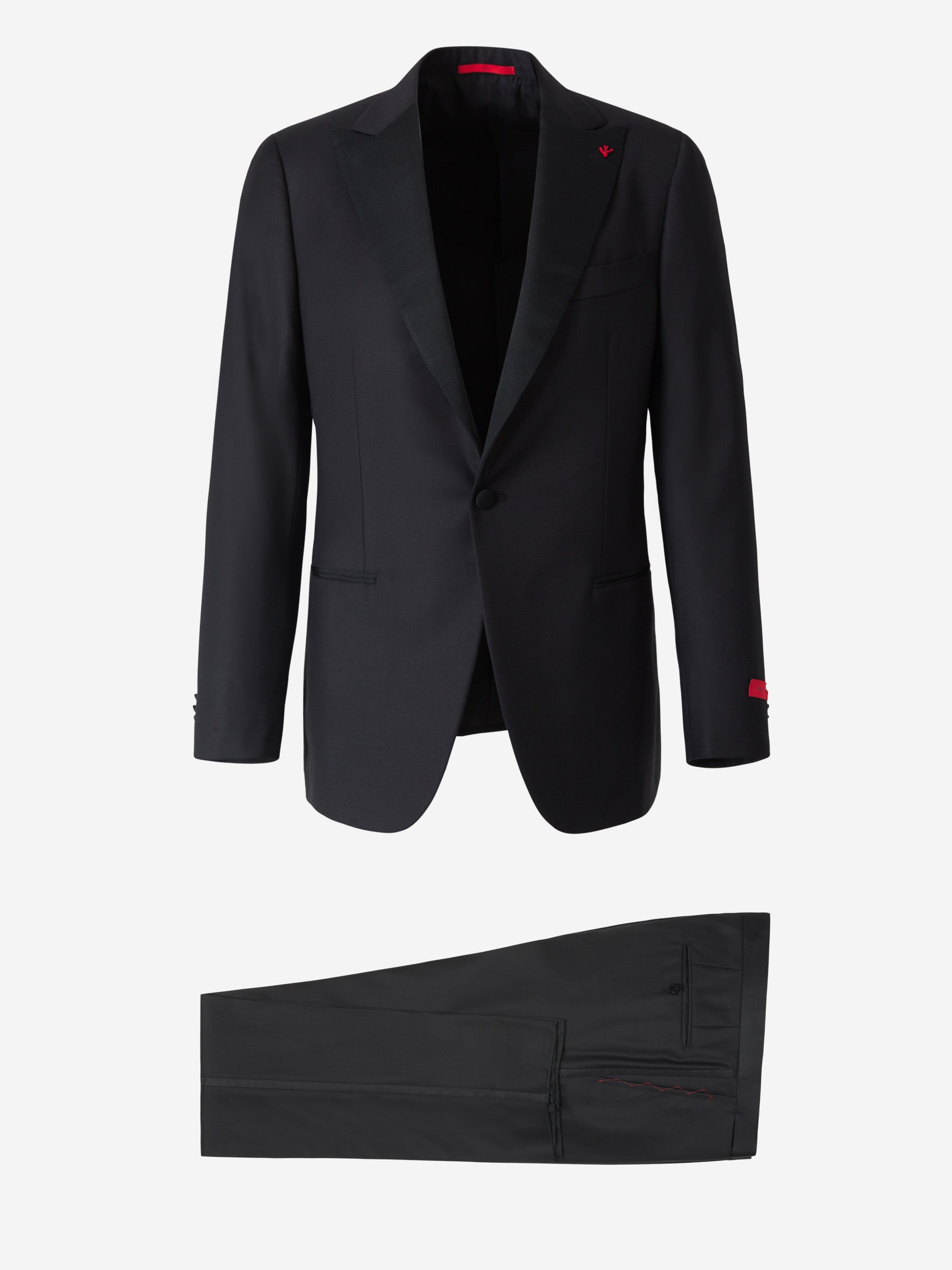 Outlet online Isaia Hombre Smoking Sanita color Negro sku 331-000088 01 - Foto 1