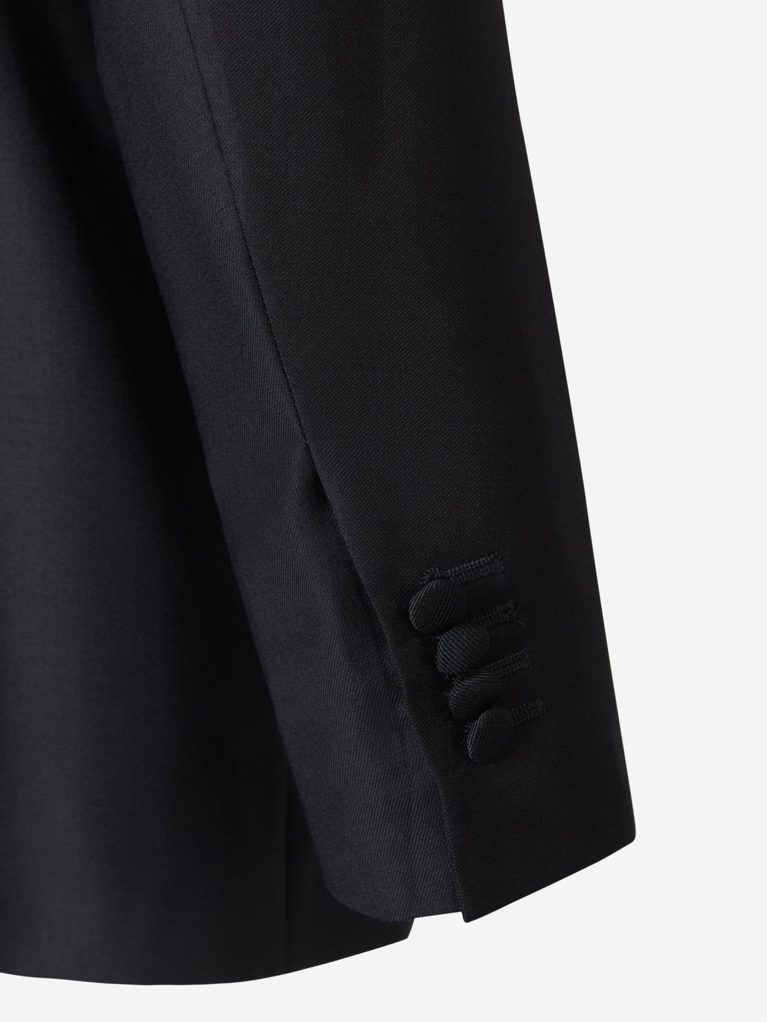 Outlet online Isaia Hombre Smoking Sanita color Negro sku 331-000088 01 - Foto 5