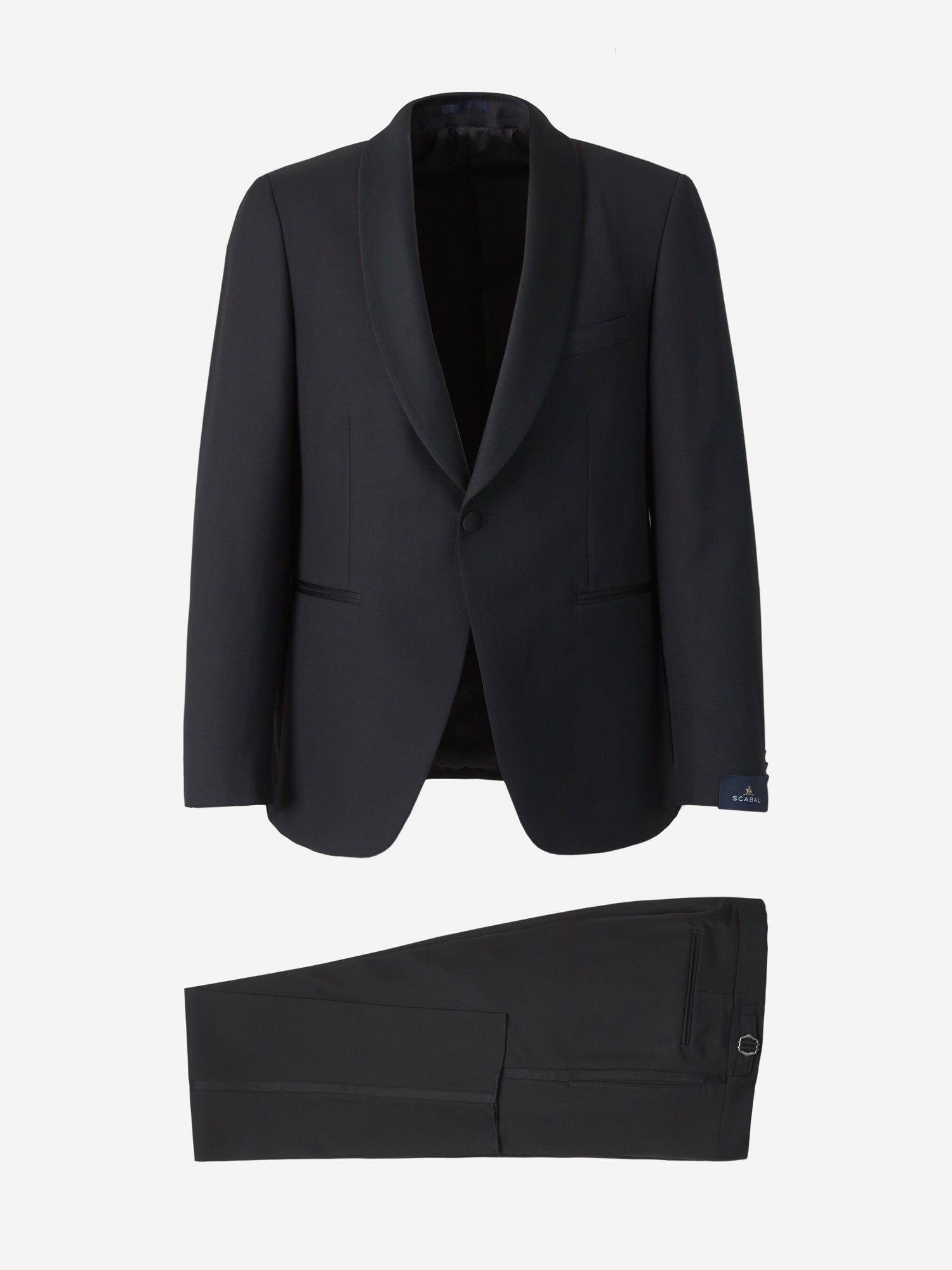Outlet online Santa Eulalia Hombre Smoking Detalles Satén color Negro sku 331-000109 01 - Foto 1