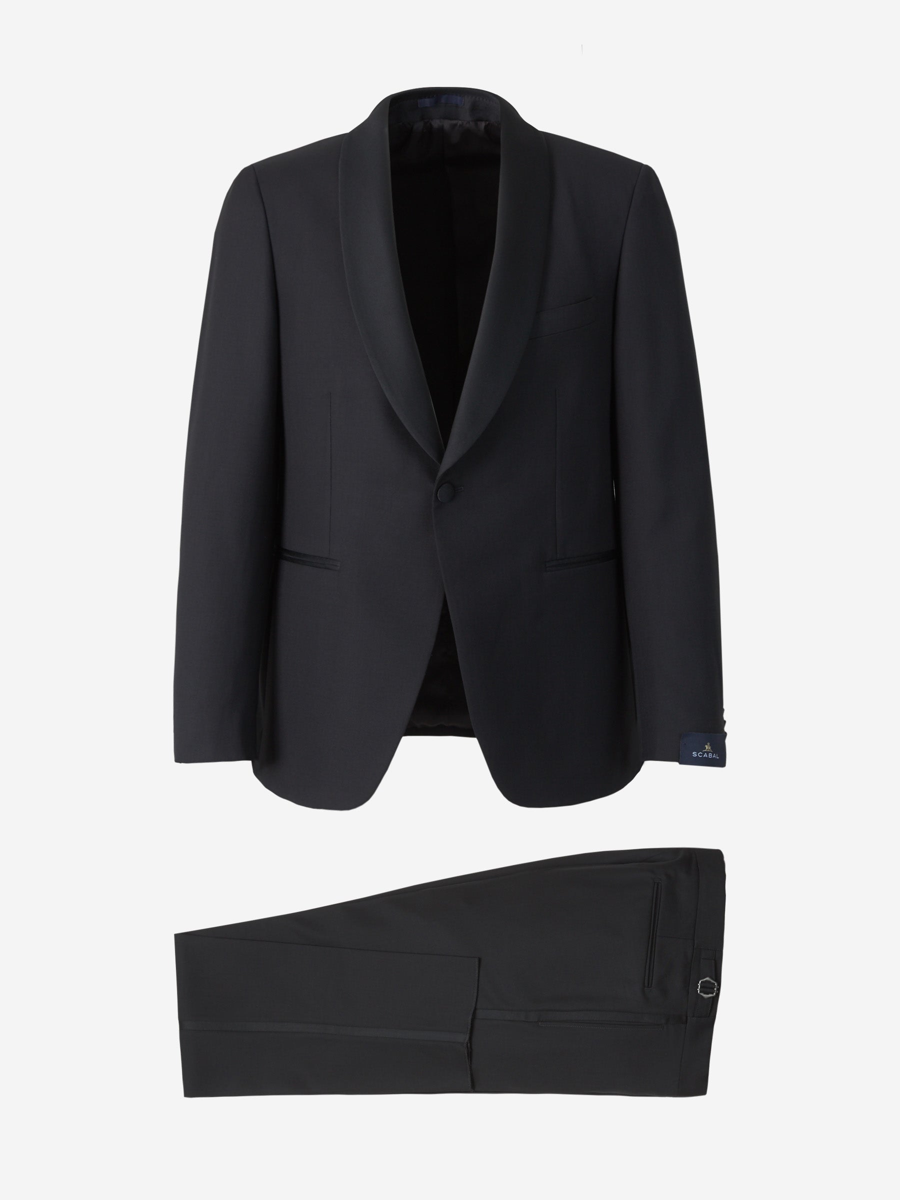 Outlet online Santa Eulalia Hombre Smoking Detalles Satén color Negro sku 331-000109 01 - Foto 1