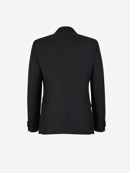 Valentino Hombre Barcelona Smoking Liso Lana color Negro sku 331-000128 01 - Foto 2