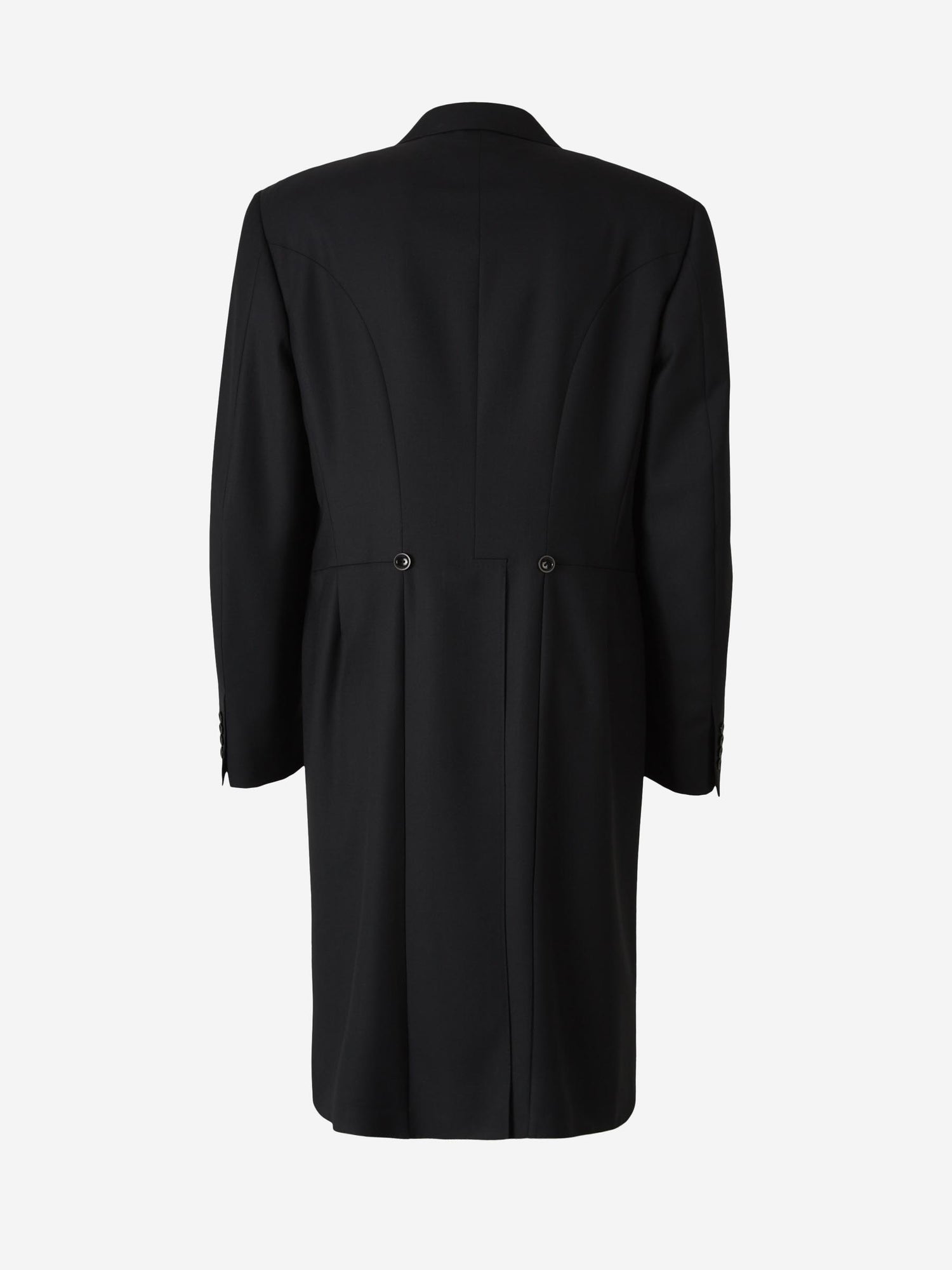 Canali Hombre Barcelona Chaqué Liso Lana color Negro sku 332-000037 01 - Foto 2