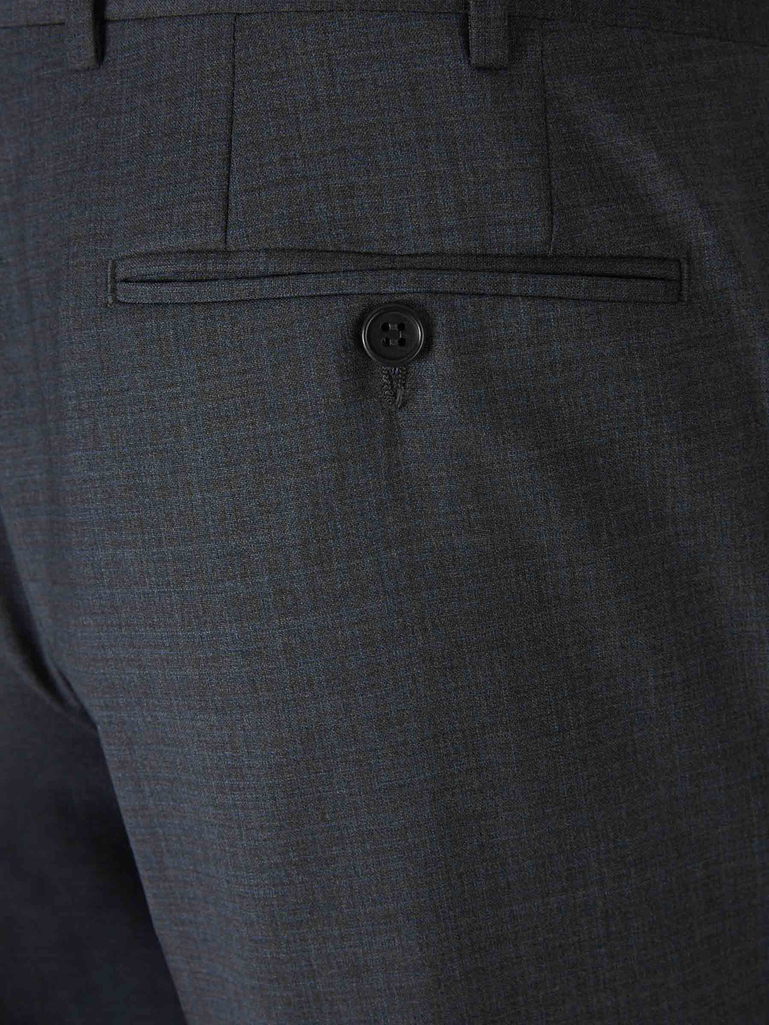 Outlet online Canali Hombre Traje Clásico Lana color Azul Noche sku 312-002807 01 - Foto 9