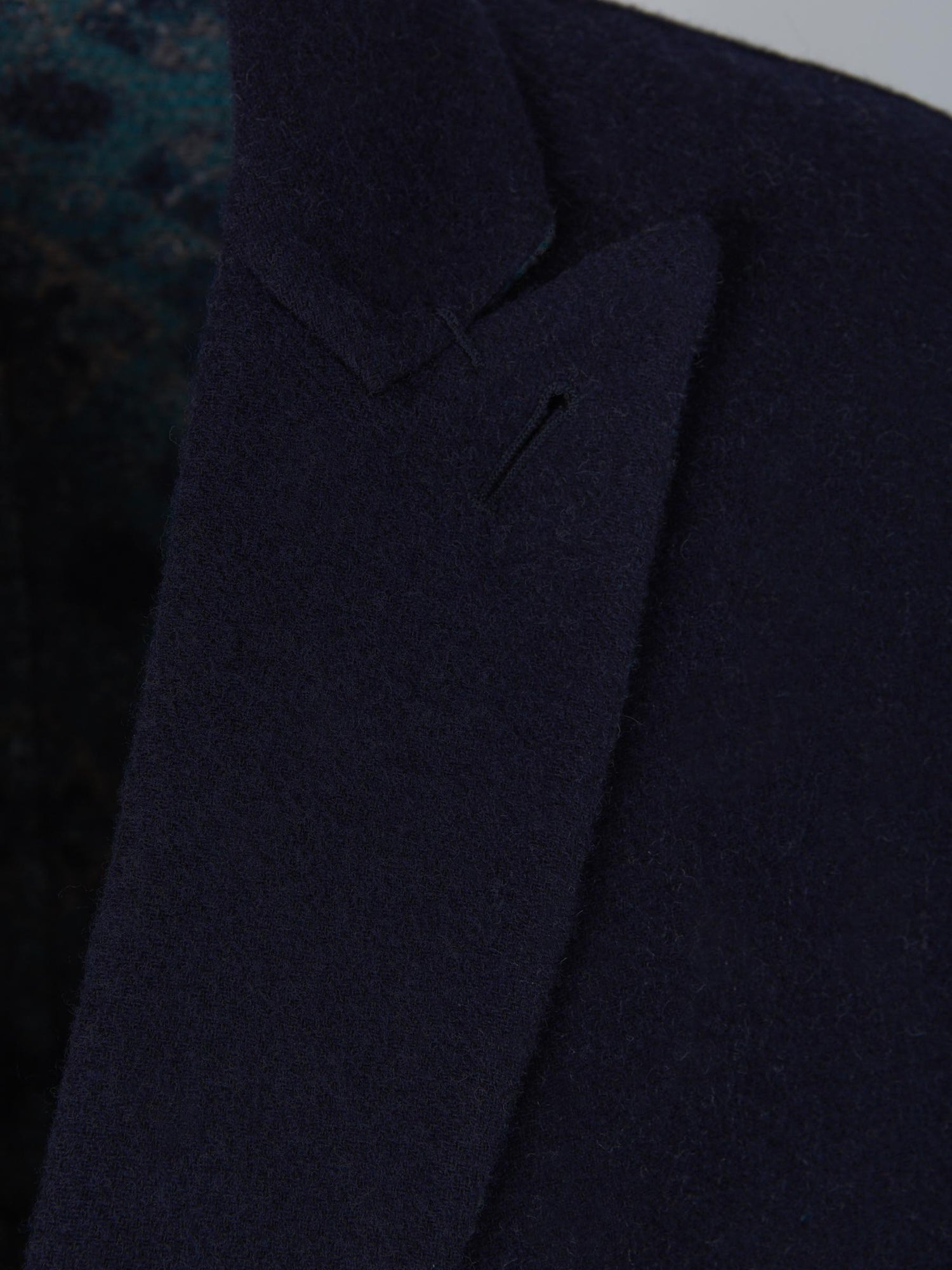 Outlet online Etro Hombre Abrigo Reversible Lana color Azul Noche sku 341-000475 01 - Foto 3