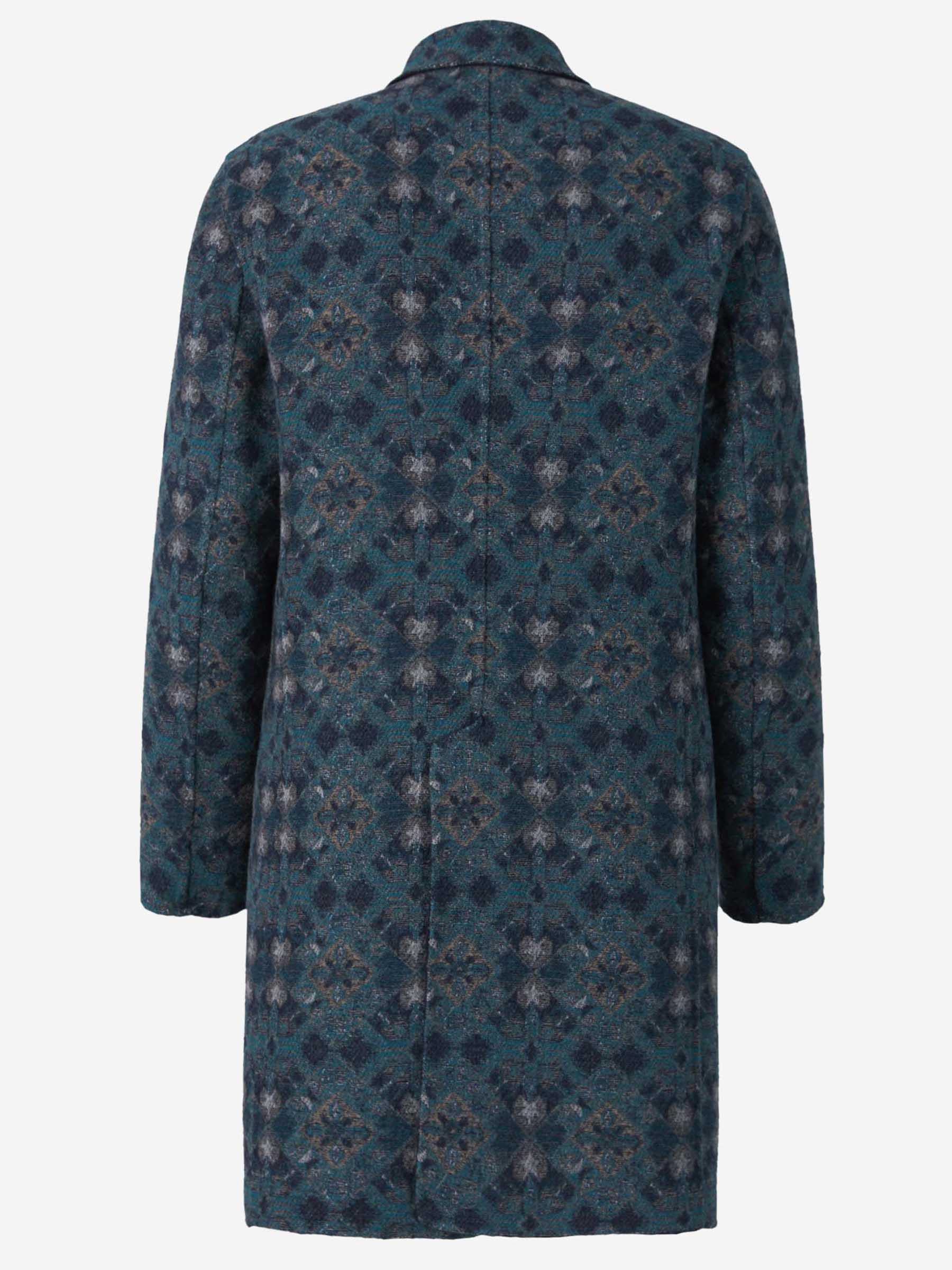 Outlet online Etro Hombre Abrigo Reversible Lana color Azul Noche sku 341-000475 01 - Foto 7
