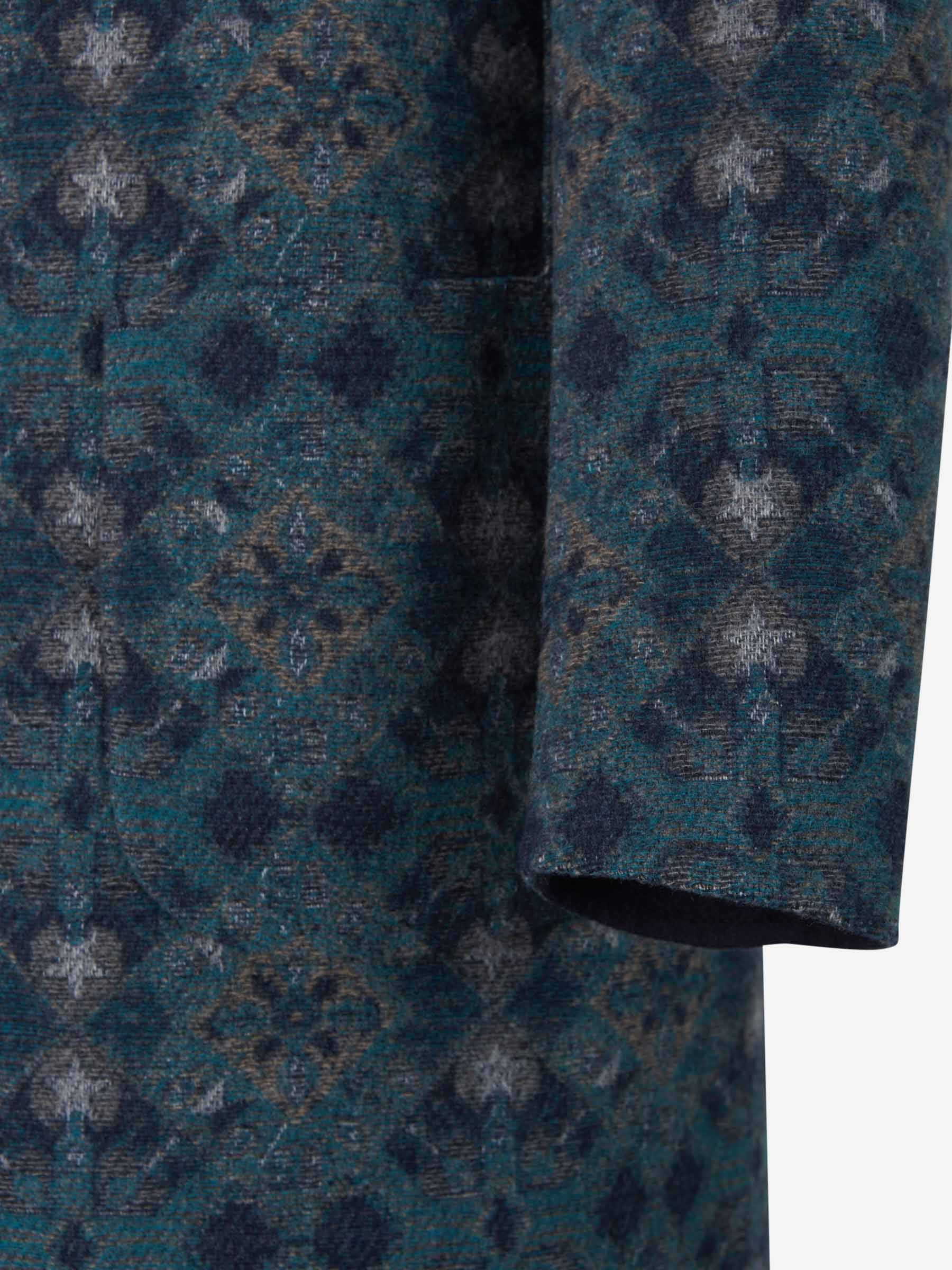 Outlet online Etro Hombre Abrigo Reversible Lana color Azul Noche sku 341-000475 01 - Foto 9