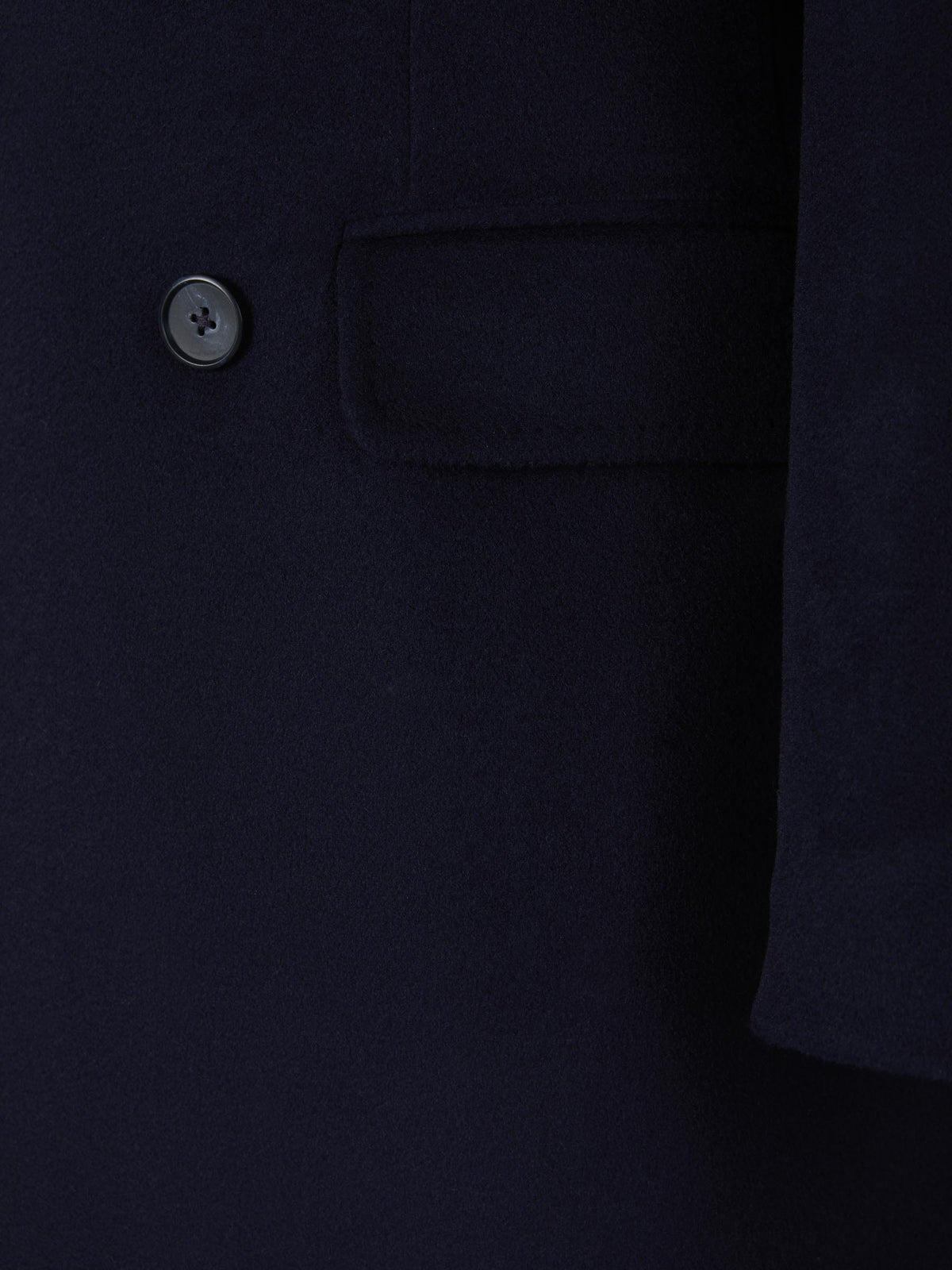 Outlet online Scabal Hombre Abrigo Doble Botonadura color Azul Noche sku 341-000496 01 - Foto 4