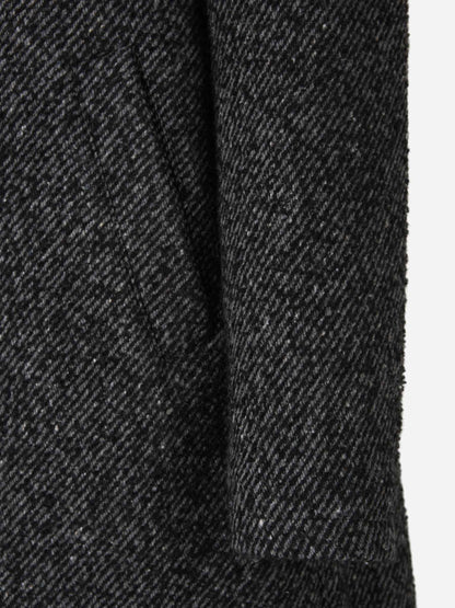 Outlet online Herno Hombre Abrigo Lana color Negro sku 341-000524 01 - Foto 5