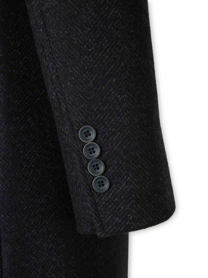 Herno Hombre Barcelona Abrigo Largo Acolchado color Azul Marino sku 341-000534 01 - Foto 5