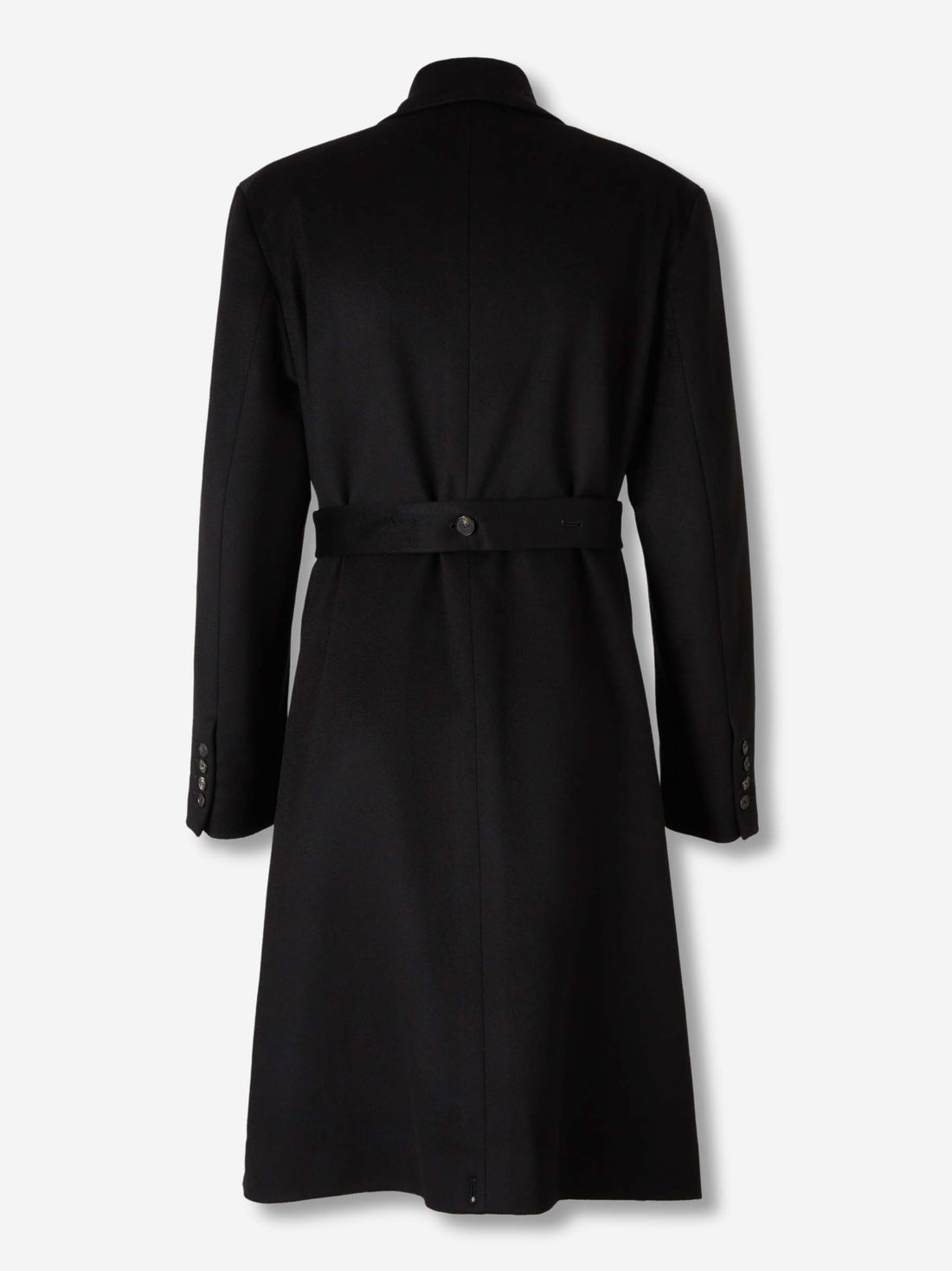 Outlet online Setchu Hombre Abrigo Largo Cachemira color Negro sku 341-000538 01 - Foto 2