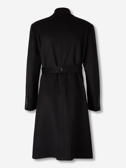 Outlet online Setchu Hombre Abrigo Largo Cachemira color Negro sku 341-000538 01 - Foto 2