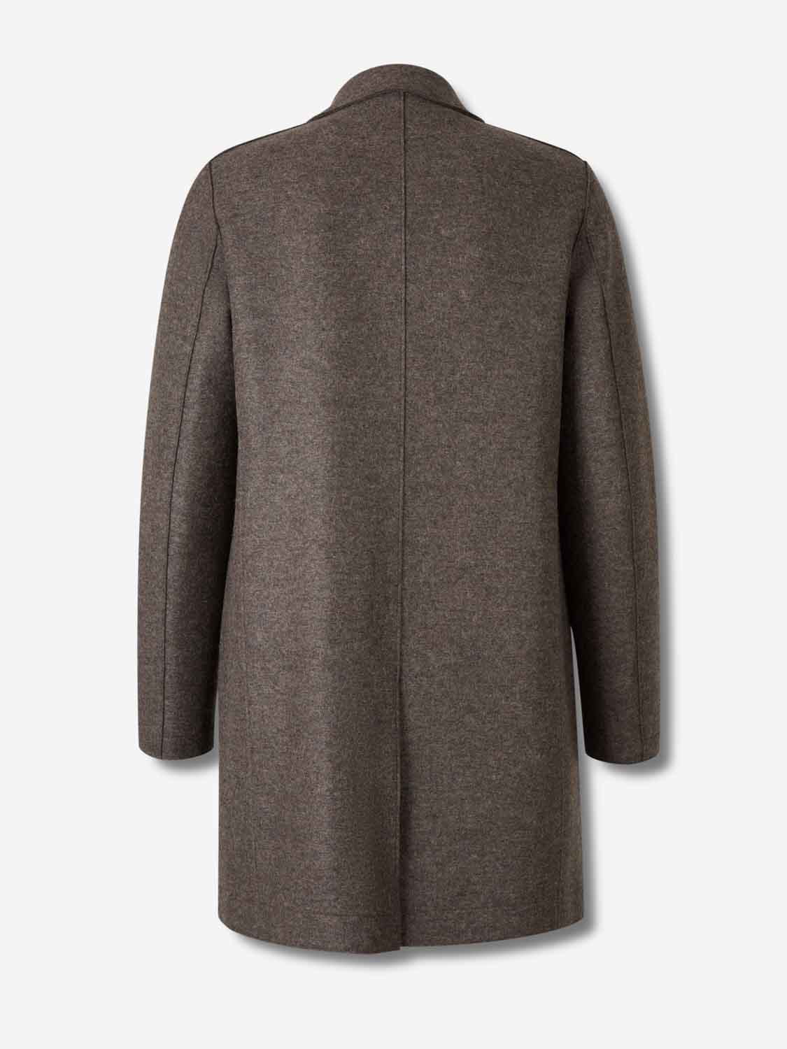 Outlet online Harris Wharf Hombre Abrigo Largo Lana color Marrón sku 341-000540 01 - Foto 2