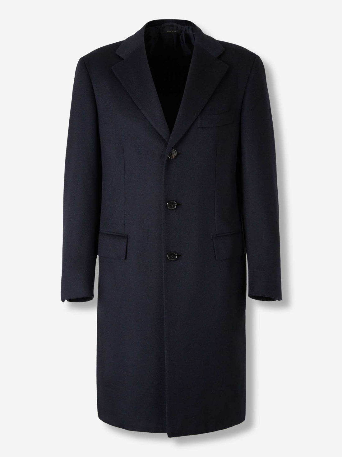 Outlet online Brioni Hombre Abrigo Largo Cachemira color Negro sku 341-000548 01 - Foto 1