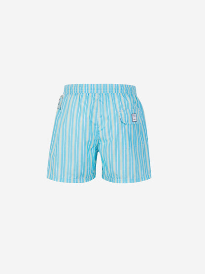 Outlet online Fedeli Hombre Bañador Motivo Rayas color Azul sku 561-001325 01 - Foto 2