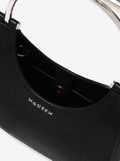 Outlet online McQueen Mujer Bolso Hombro Cross-Bar Mini color Negro sku 810-007798 01 - Foto 4