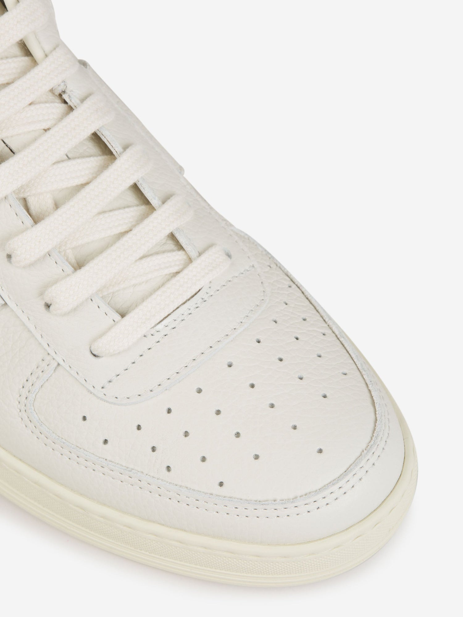 Outlet online Tom Ford Hombre Sneakers Logo Piel color Marfil sku 616-002647 01 - Foto 5