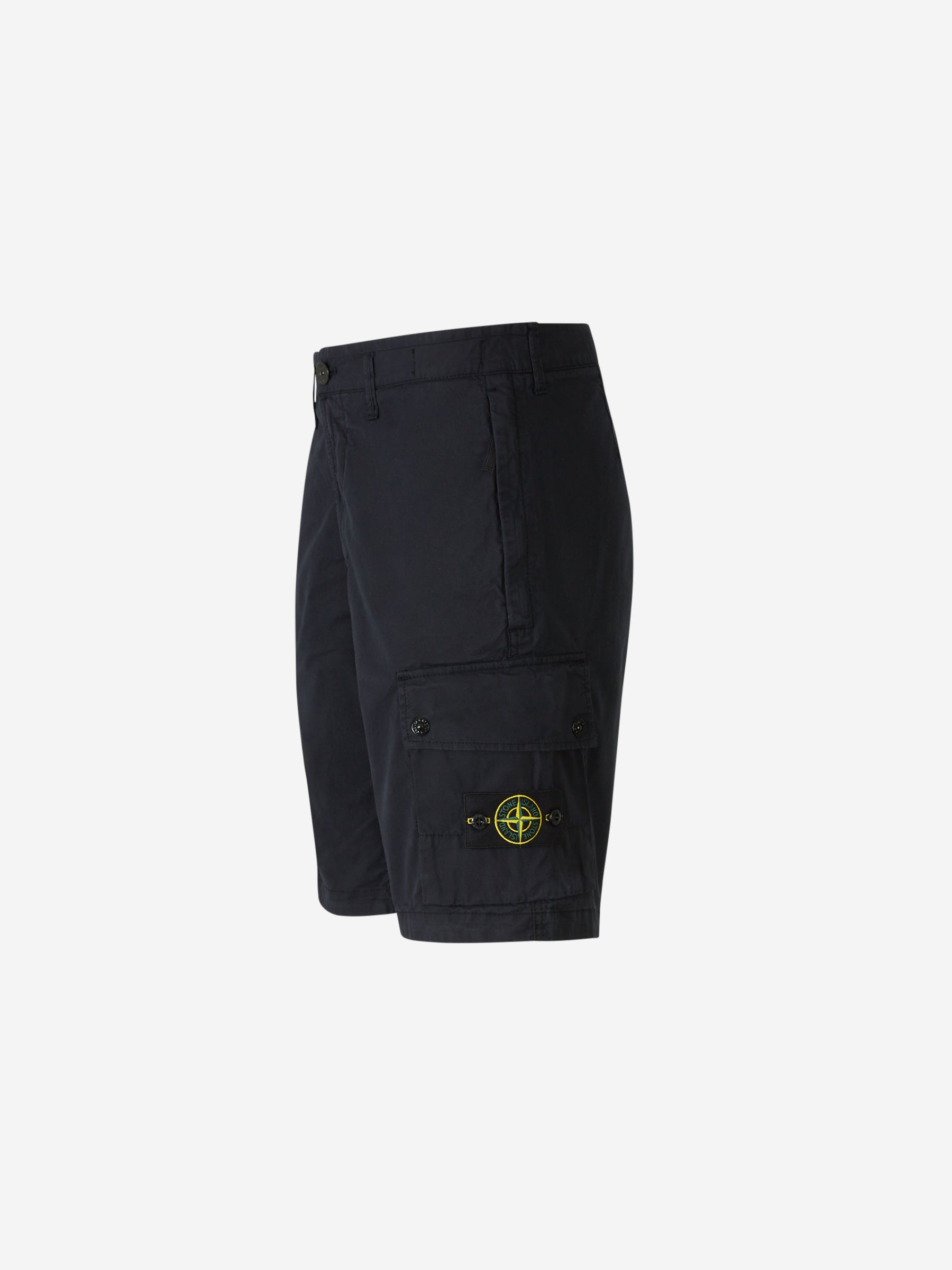 Outlet online Stone Island Hombre Bermudas Cargo Logo color Azul Noche sku 523-000976 01 - Foto 2