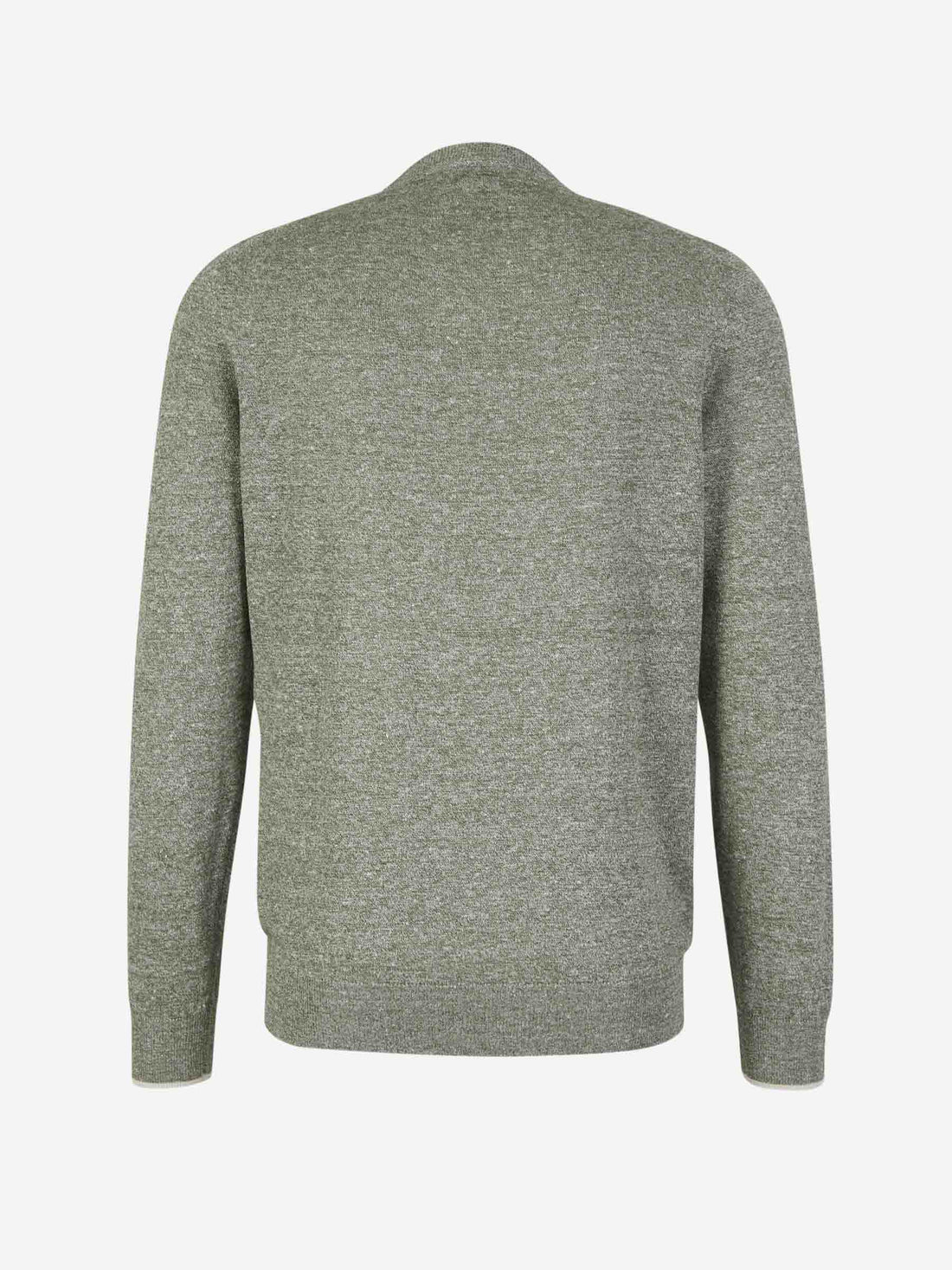 Outlet online Fedeli Hombre Jersey Lino y Algodón color Verde Menta sku 542-002344 01 - Foto 2