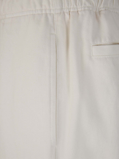 Outlet online Palm Angels Hombre Joggers Monograma Bordado color Crema sku 521-002990 01 - Foto 4