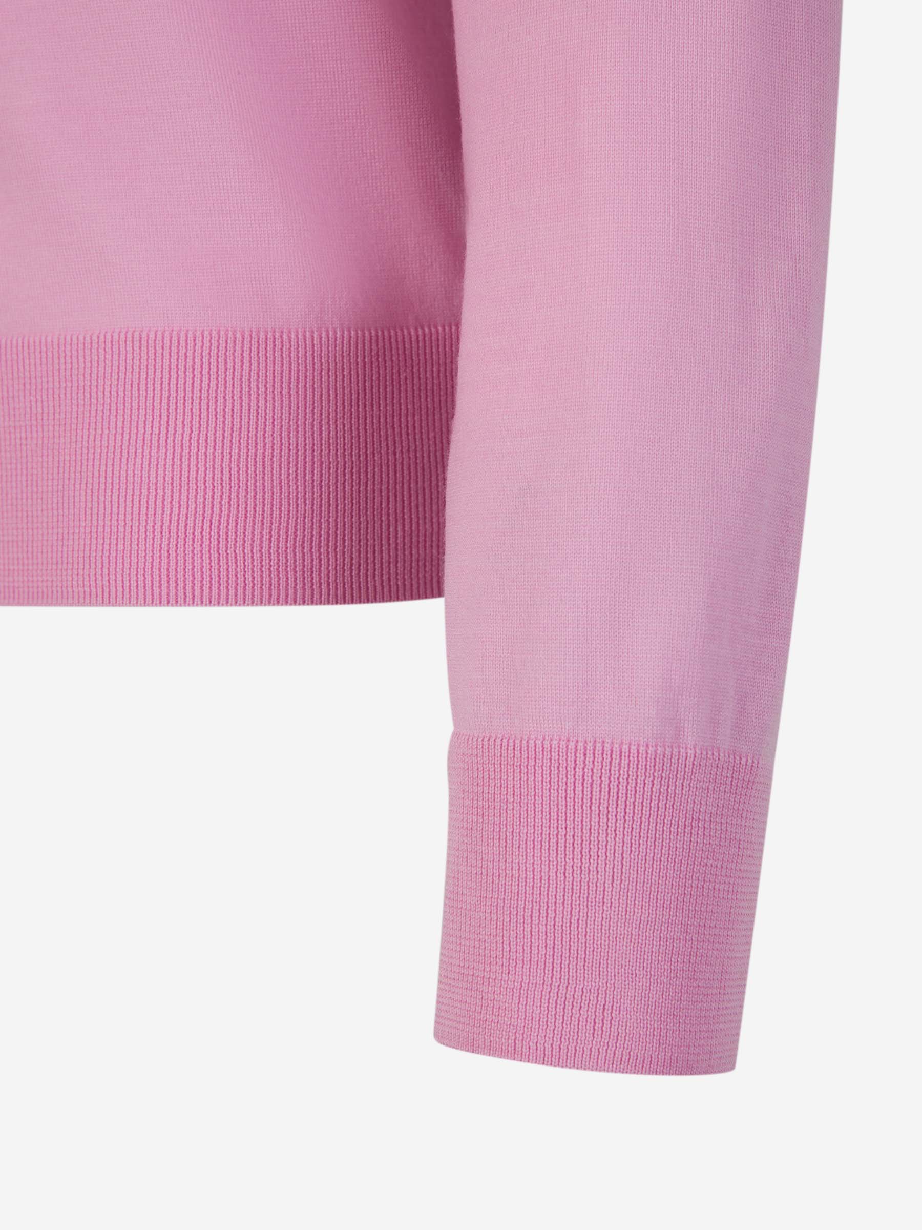 Outlet online Dsquared2 Hombre Jersey Lana Logo color Rosa sku 542-002336 01 - Foto 5