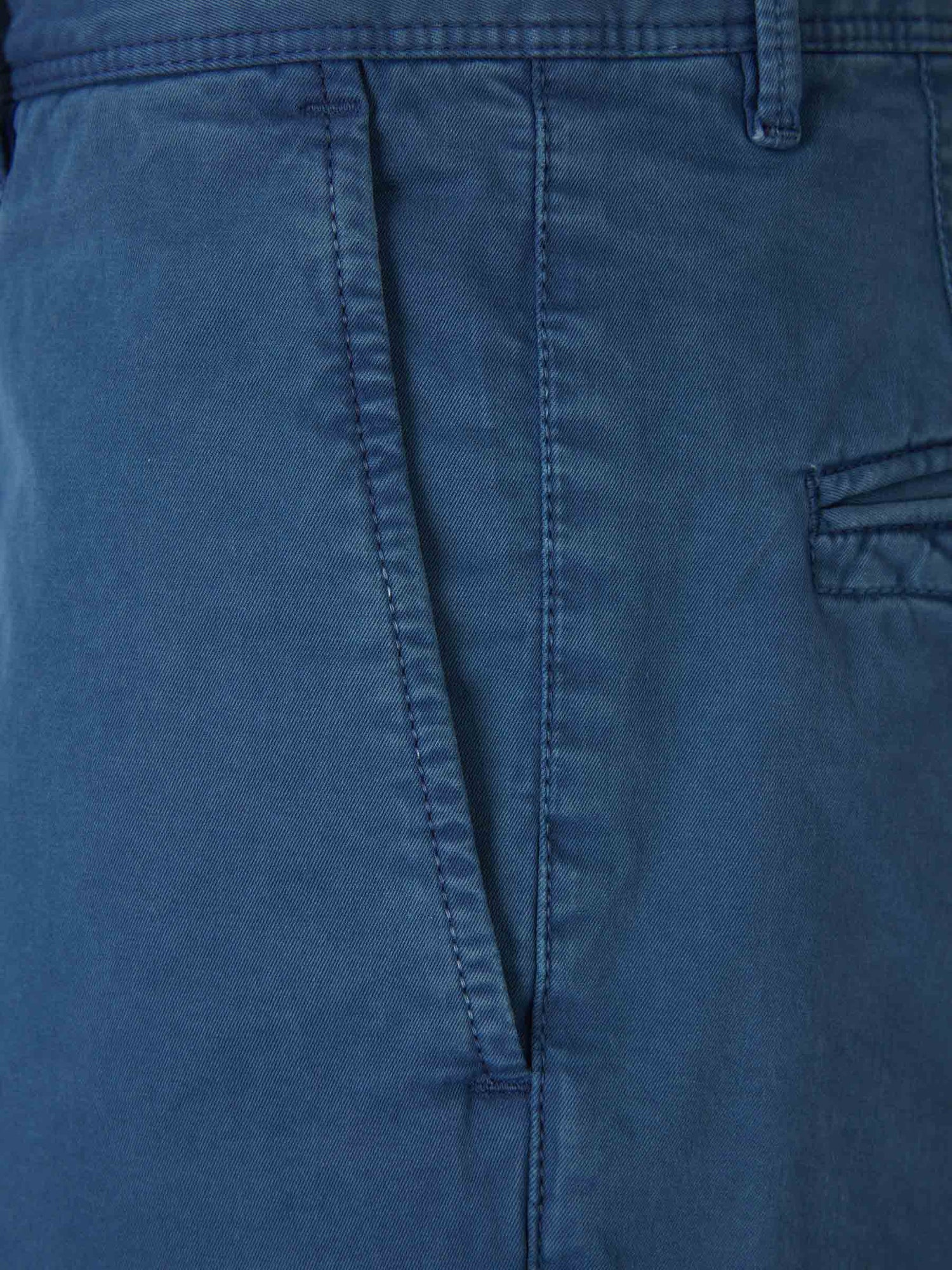Outlet online Incotex Slacks Hombre Bermudas Casual Algodón color Azul sku 523-000919 03 - Foto 3