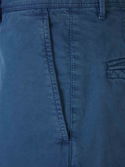 Outlet online Incotex Slacks Hombre Bermudas Casual Algodón color Azul sku 523-000919 03 - Foto 3