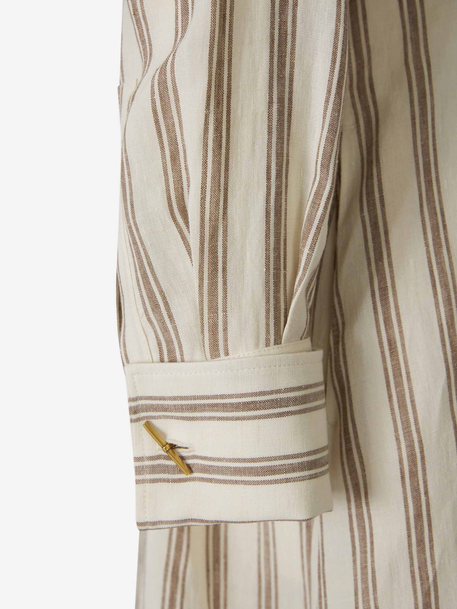 Outlet online Max Mara Mujer Vestido Midi Lino color Beis sku 721-000259 01 - Foto 5