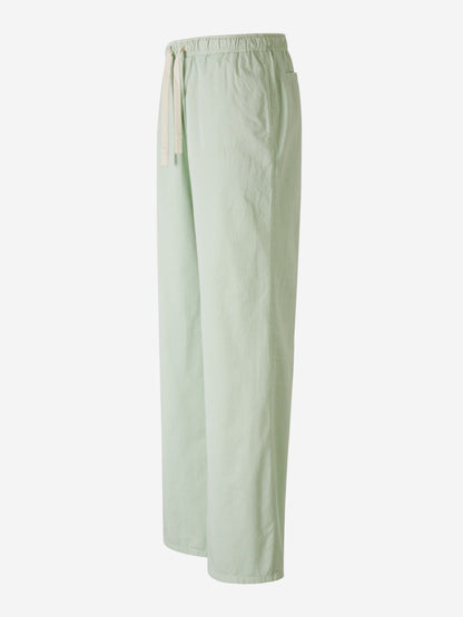 Outlet online Palm Angels Hombre Joggers Algodón Logo color Verde Menta sku 521-002994 02 - Foto 2