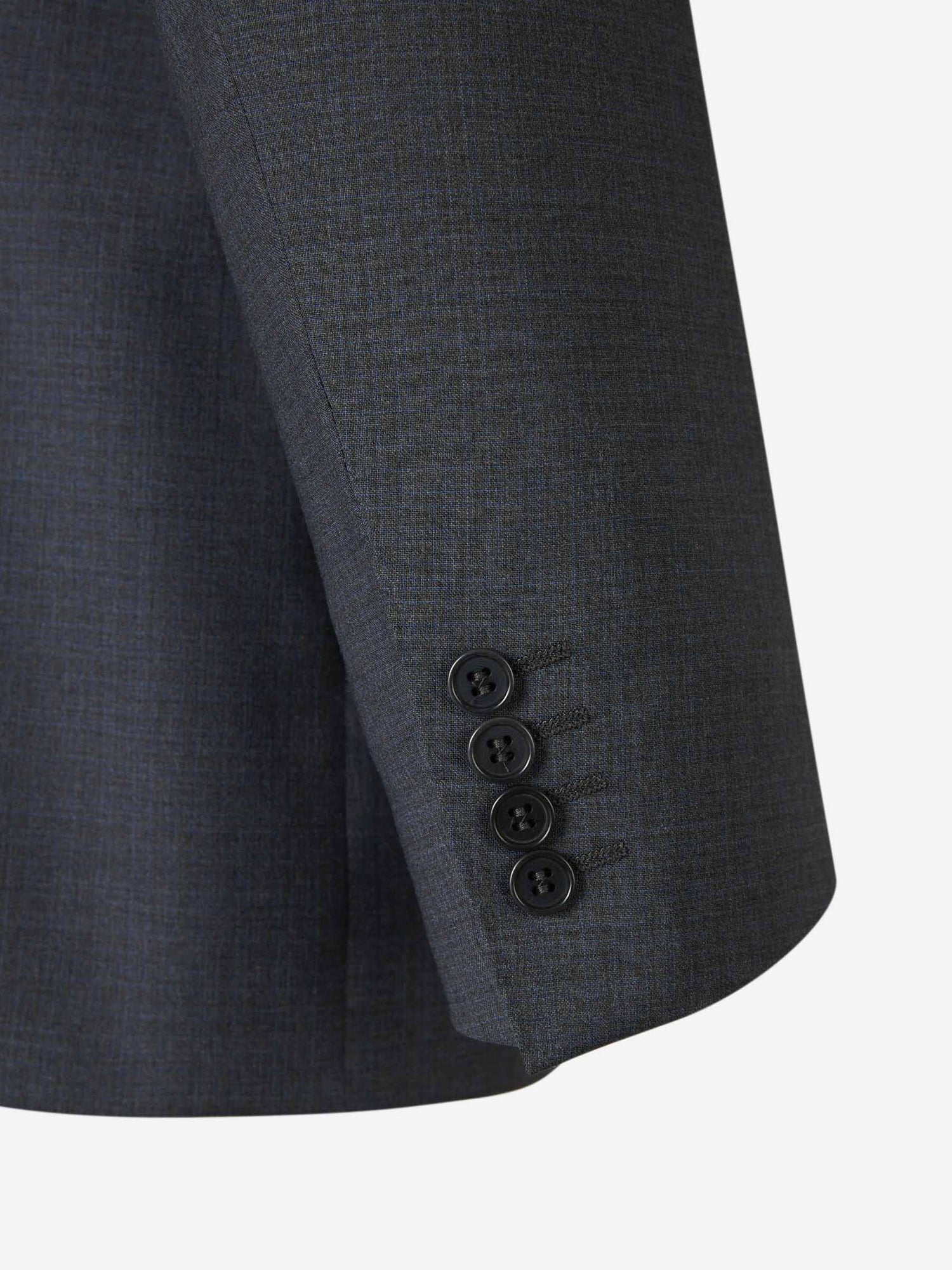 Outlet online Canali Hombre Traje Clásico Lana color Azul Noche sku 312-002807 01 - Foto 5