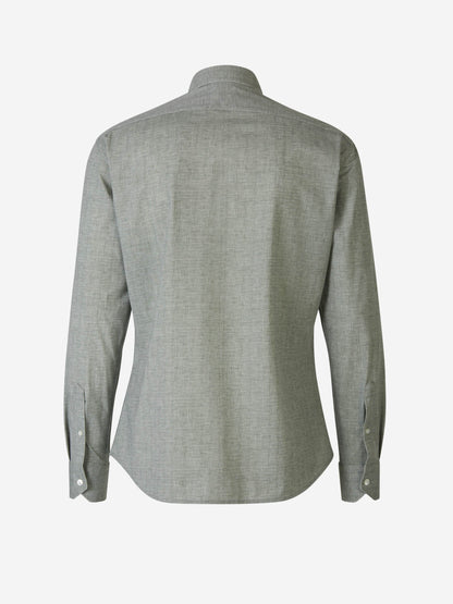 Outlet online Traiano Milano Hombre Camisa Técnica color Verde Menta sku 531-006234 02 - Foto 2