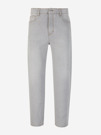 Outlet online Ami Paris Hombre Jeans Straight Fit Javel color Gris Claro sku 522-002589 01 - Foto 1