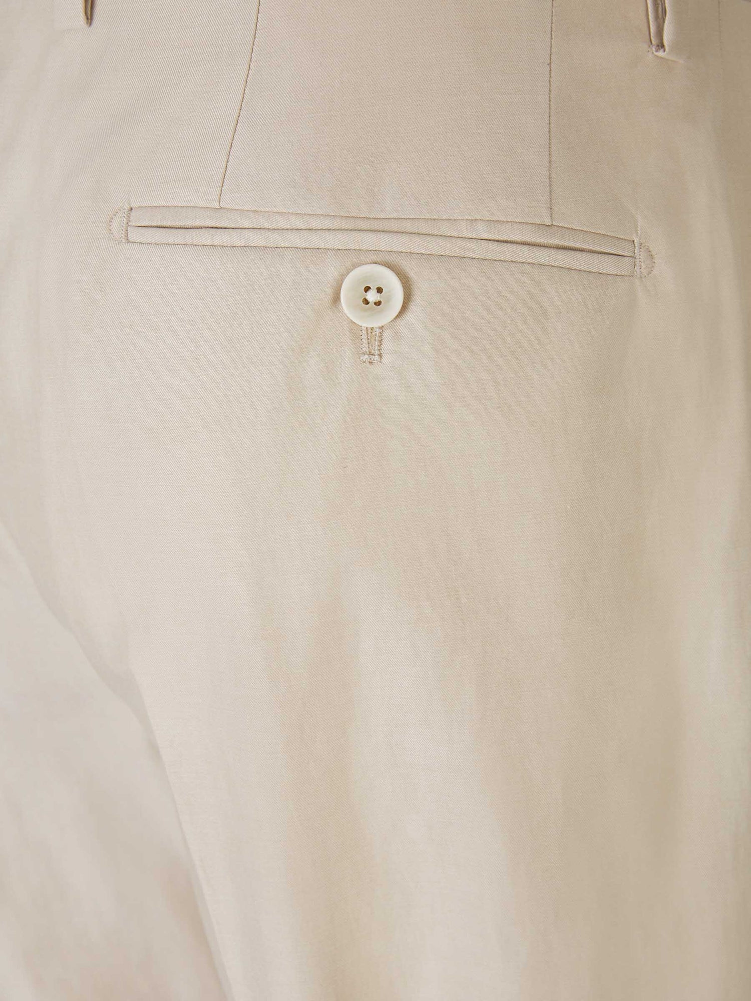 Outlet online Lardini Hombre Traje Liso Algodón color Crema sku 312-002788 01 - Foto 9