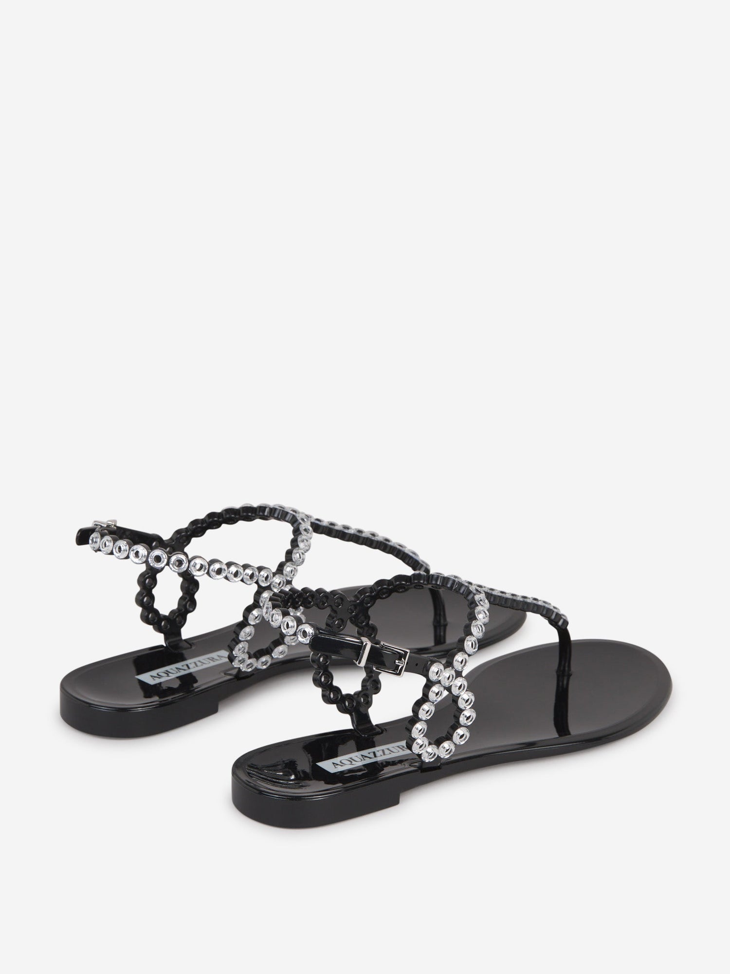 Outlet online Aquazzura Mujer Sandalias Almost Bare color Negro sku 800-005301 01 - Foto 4