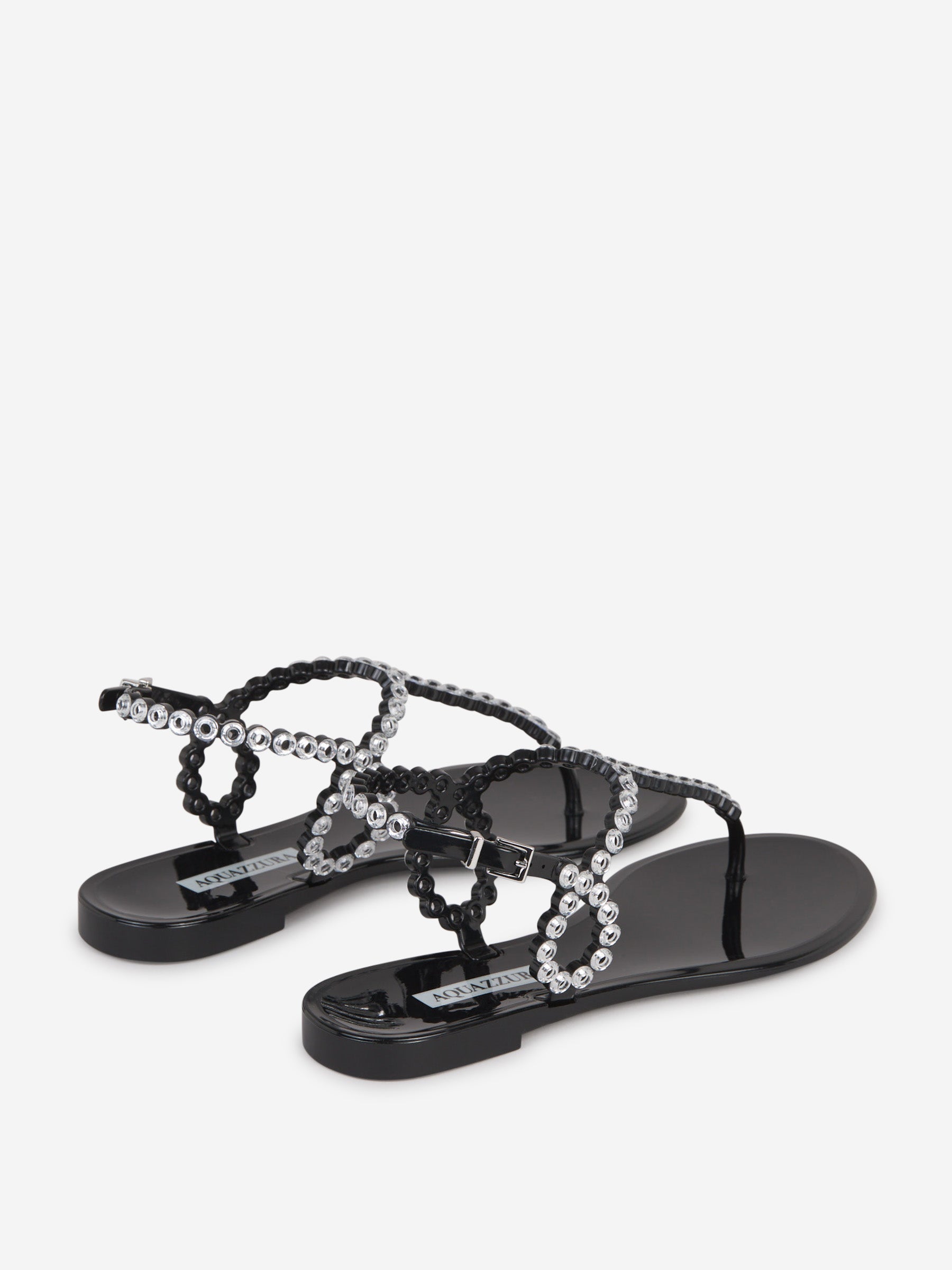 Outlet online Aquazzura Mujer Sandalias Almost Bare color Negro sku 800-005301 01 - Foto 4
