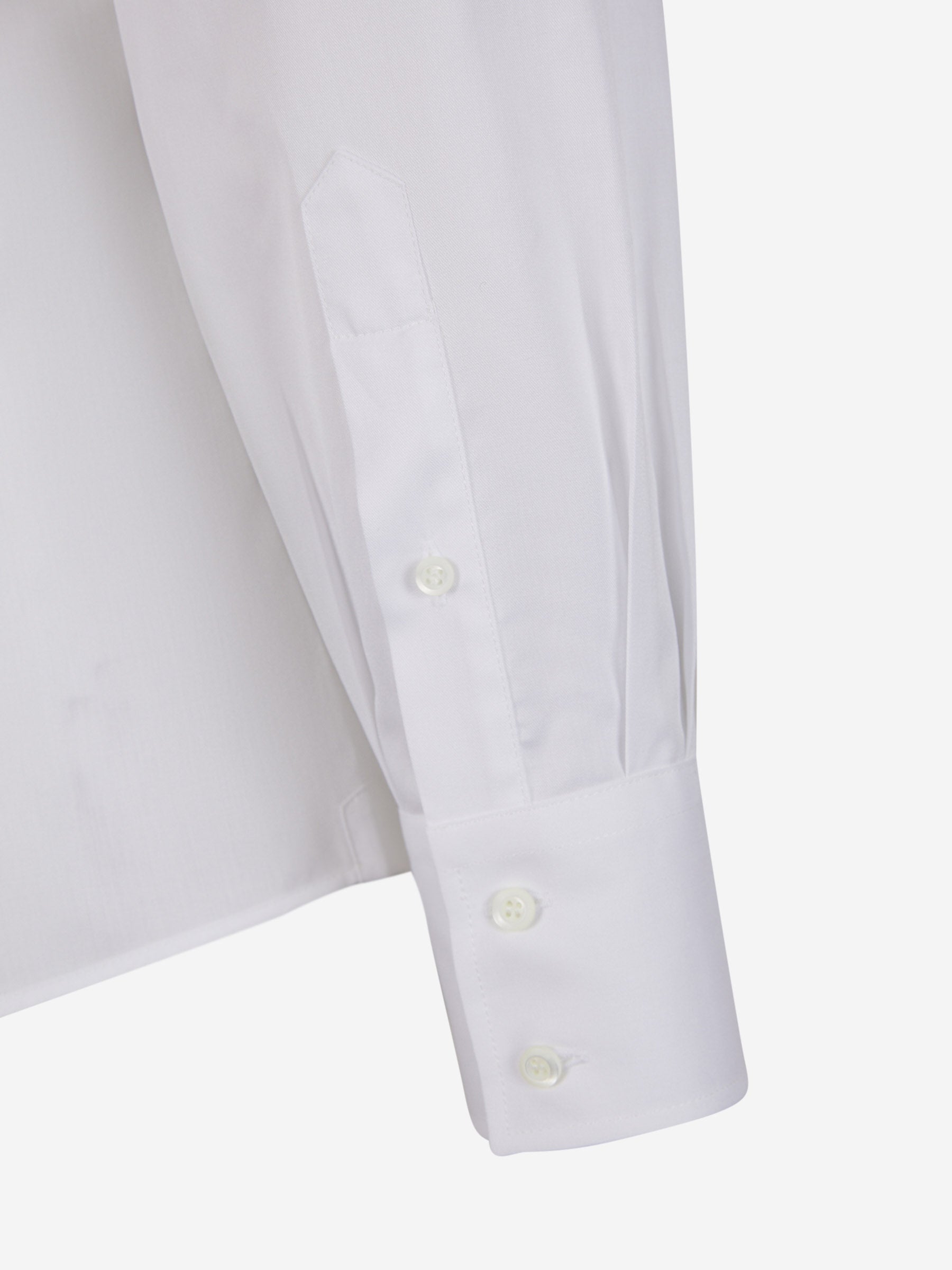 Outlet online Brunello Cucinelli Hombre Camisa Algodón Lisa color Blanco sku 531-006297 02 - Foto 5