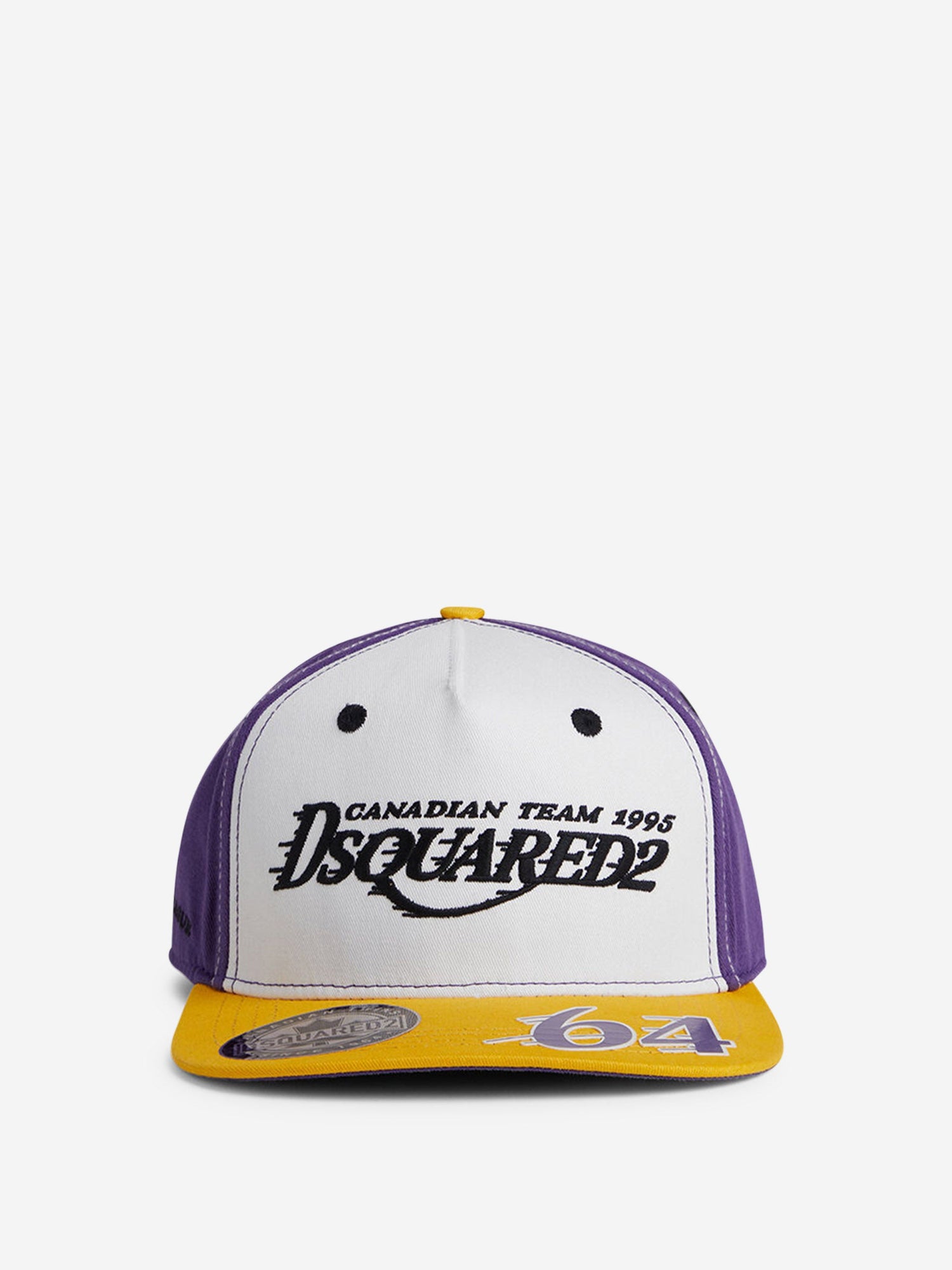 Outlet online Dsquared2 Hombre Gorra Basket Logo color Lila sku 695-001577 02 - Foto 1
