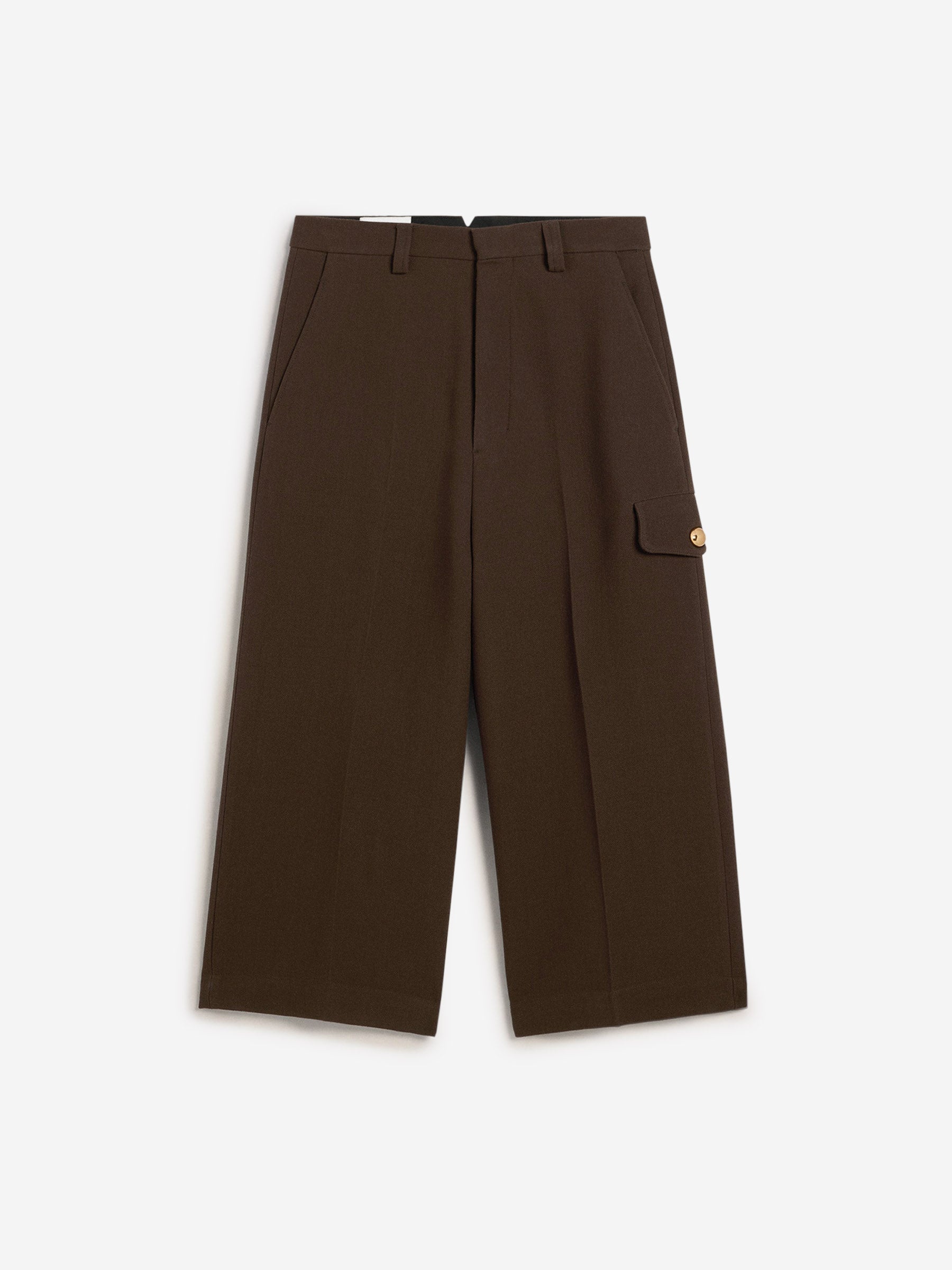 Outlet online Ami Paris Mujer Shorts Tailoring Military color Marron Oscuro sku 762-000481 01 - Foto 1