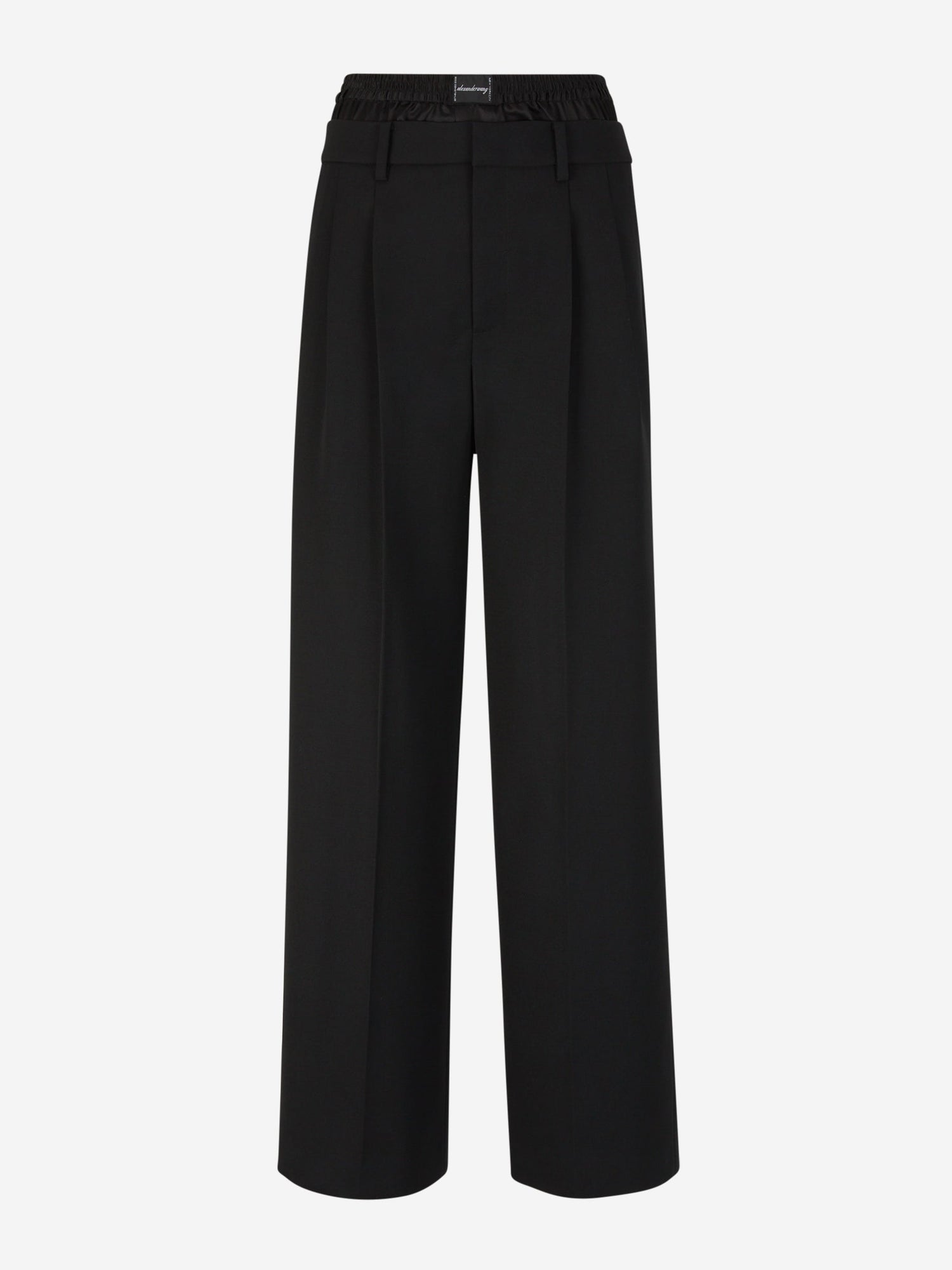 Outlet online Alexander Wang Mujer Pantalones Formales Lana color Negro sku 761-003386 01 - Foto 1