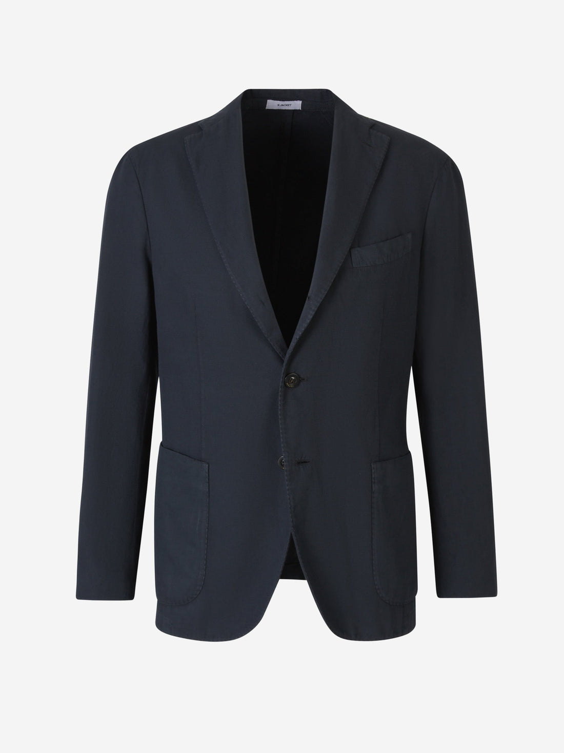 Outlet online Boglioli Hombre Americana Recta Algodón color Azul Marino sku 302-003453 02 - Foto 1