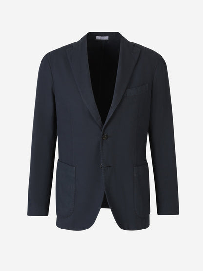 Outlet online Boglioli Hombre Americana Recta Algodón color Azul Marino sku 302-003453 02 - Foto 1