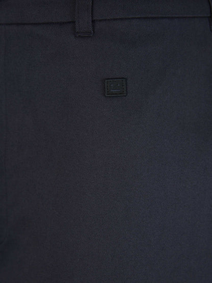 Outlet online Acne Studios Face Hombre Pantalones Chinos Algodón color Azul Noche sku 521-002955 01 - Foto 4