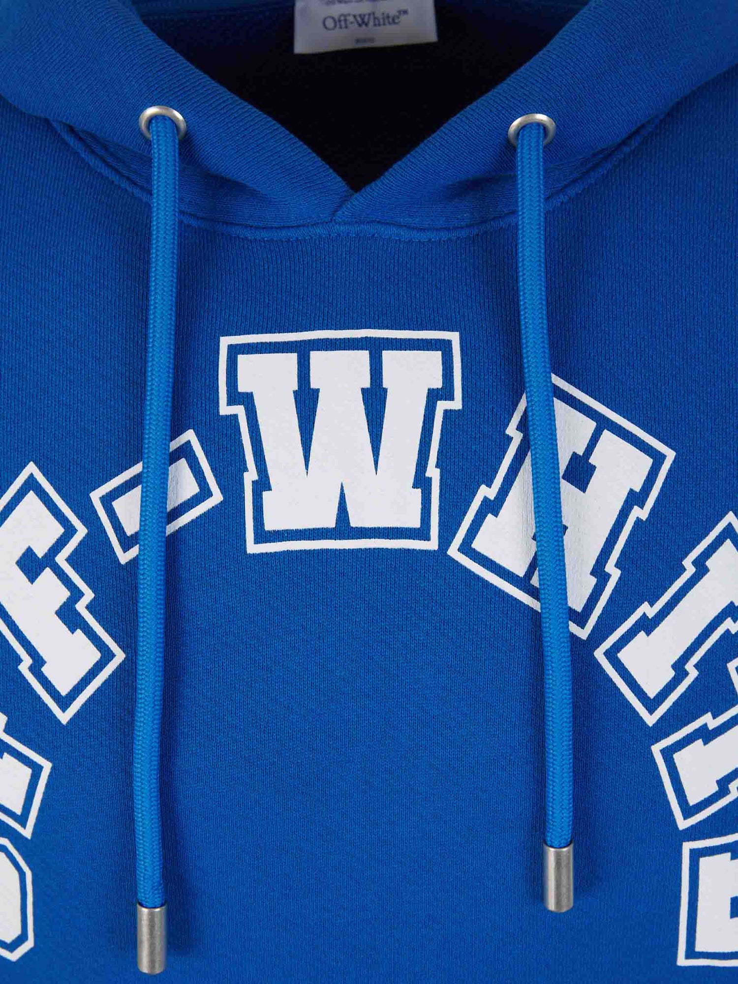 Outlet online Off-White Hombre Sudadera Estampada Capucha color Azul Cobalto sku 545-001502 01 - Foto 3