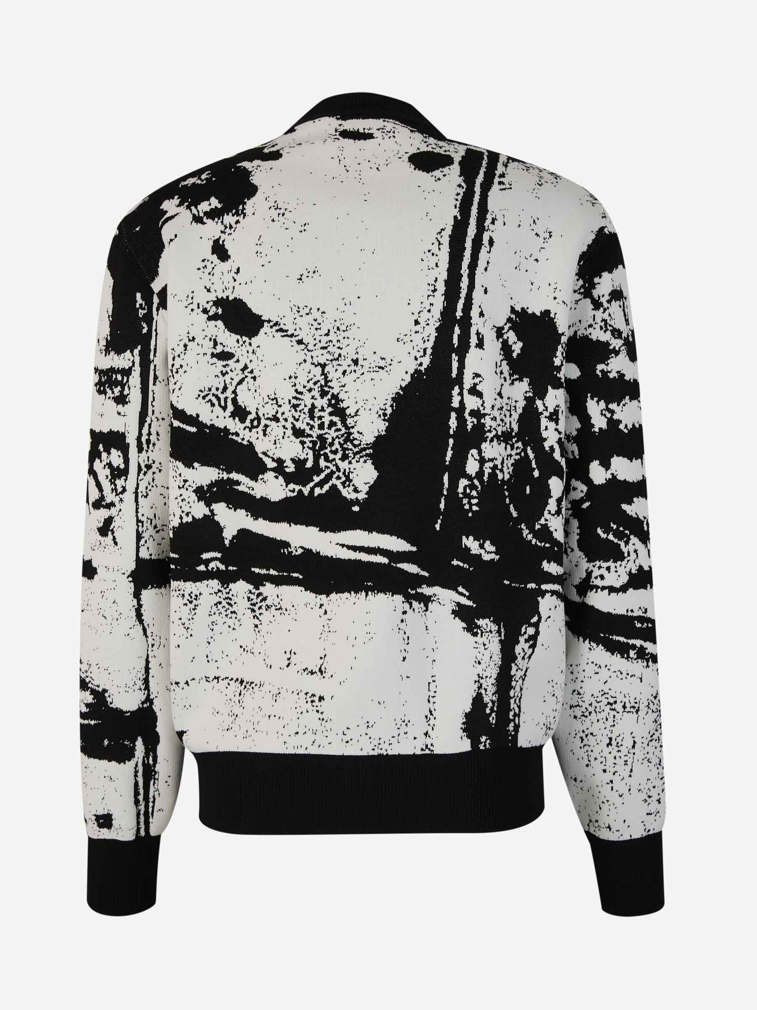 Outlet online McQueen Hombre Sudadera Algodón Estampado color Negro sku 542-002330 01 - Foto 2