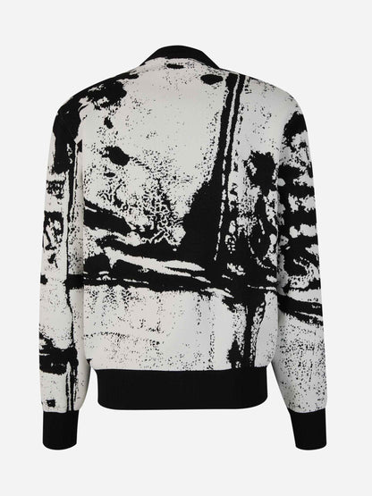 Outlet online McQueen Hombre Sudadera Algodón Estampado color Negro sku 542-002330 01 - Foto 2