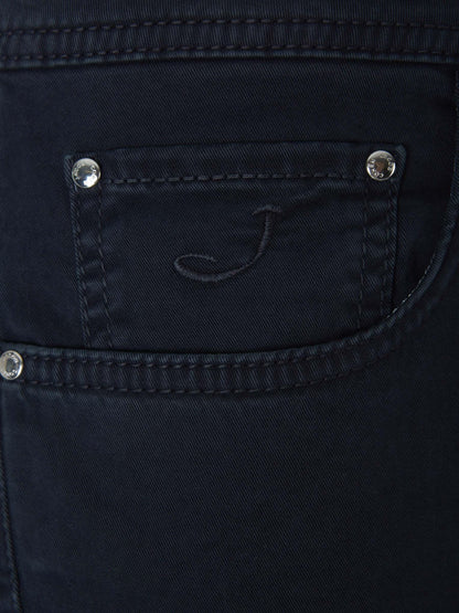 Jacob Cohën Pantalones 5 Bolsillos color Azul Noche sku 522-002531 05 - Foto 6