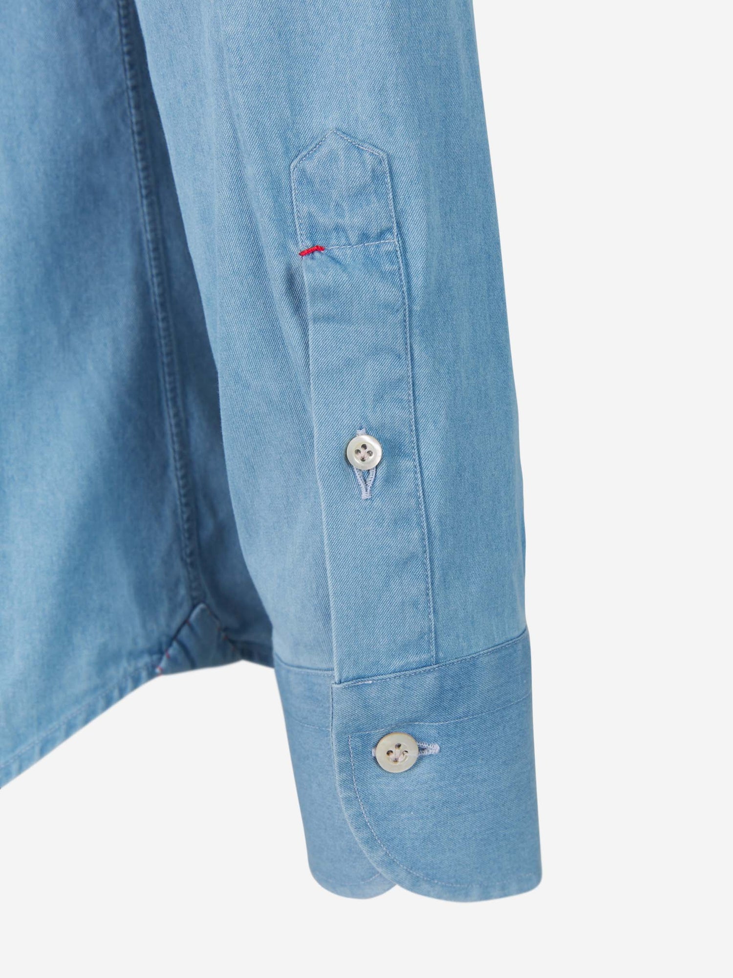 Outlet online Santa Eulalia Hombre Camisa Denim Suave color Azul Real sku 401-002957 02 - Foto 4