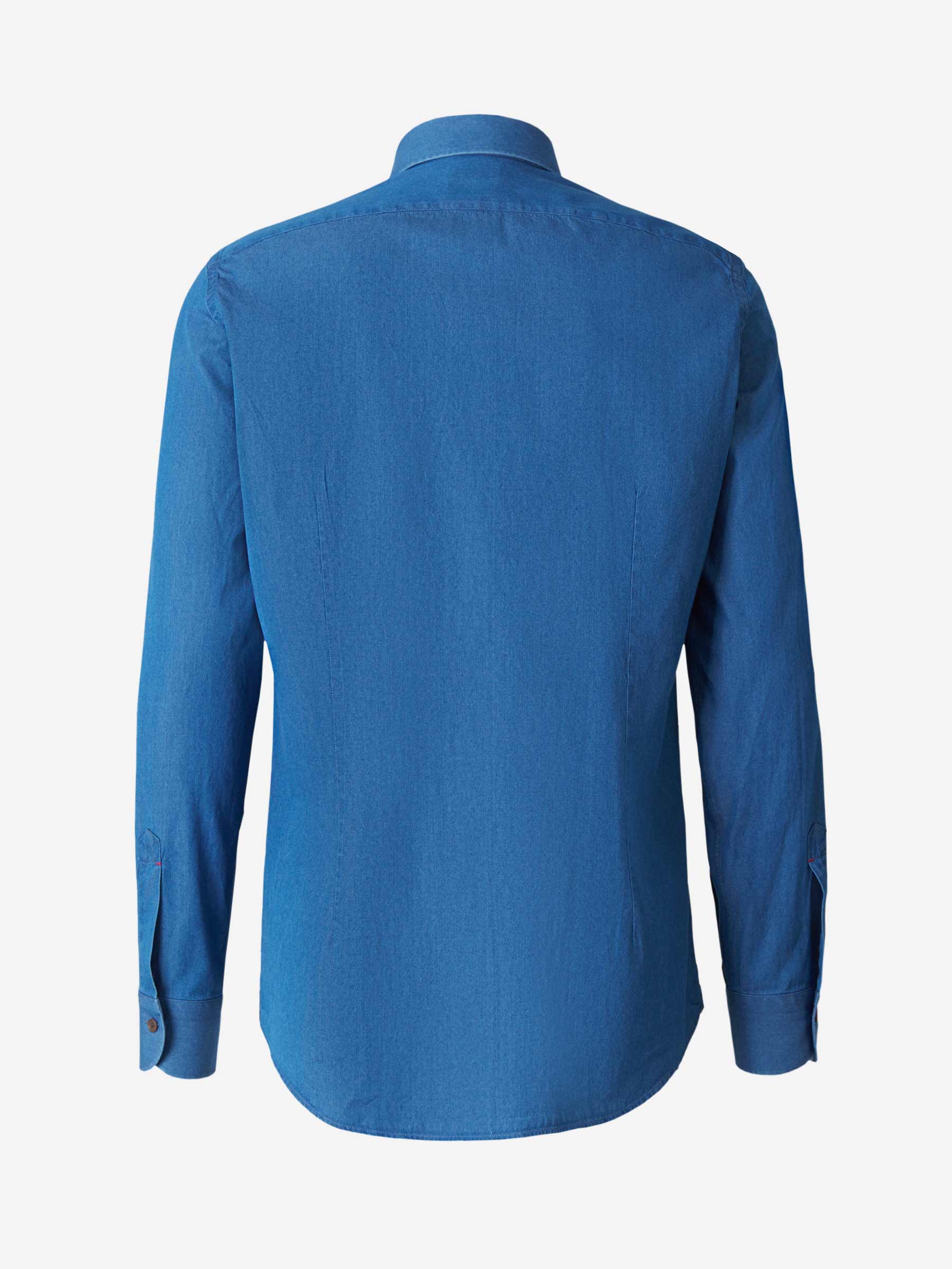 Outlet online Santa Eulalia Hombre Camisa Denim Suave color Azul Real sku 401-002957 02 - Foto 6