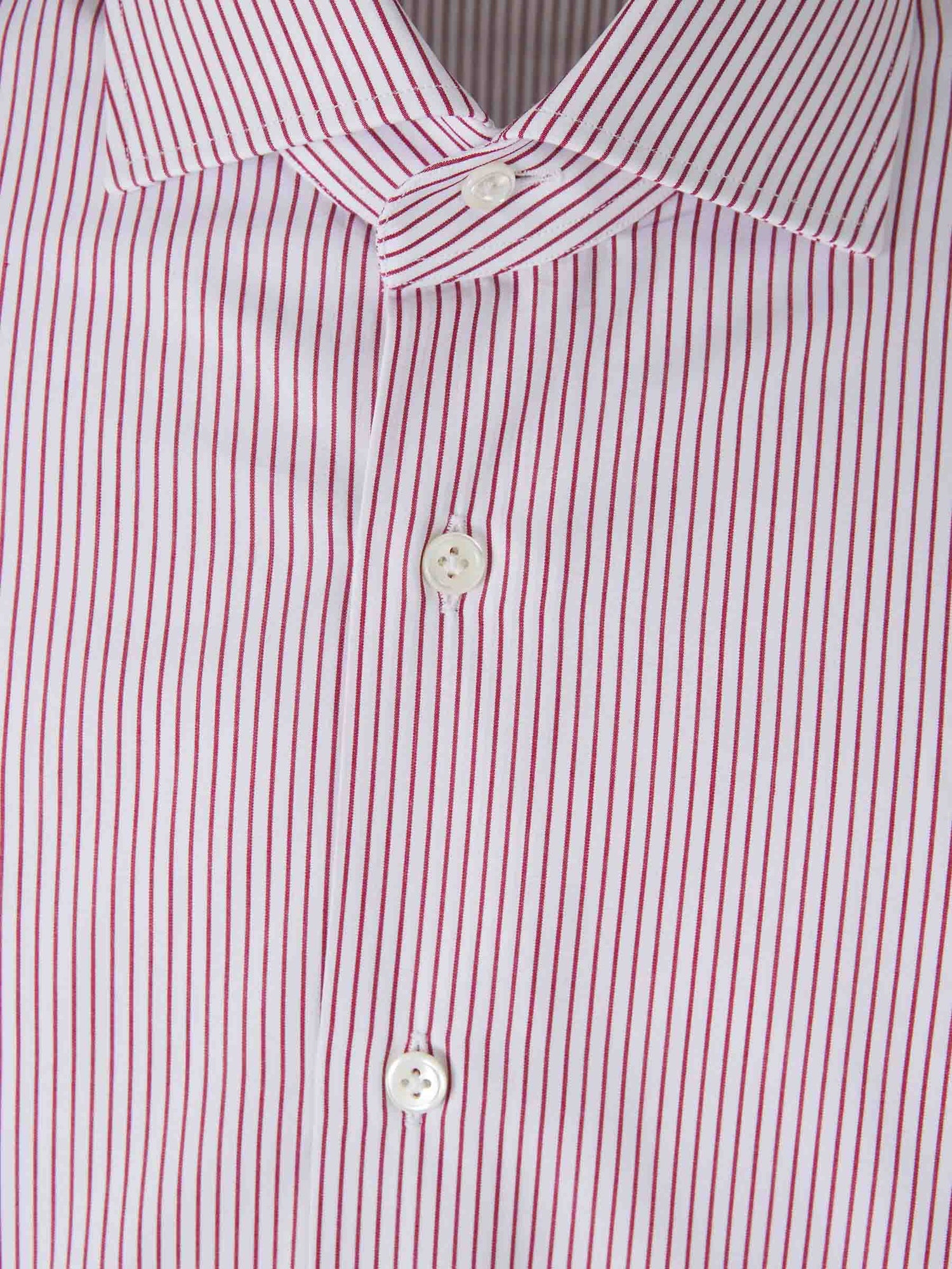 Santa Eulalia Hombre Barcelona Camisa Motivo Rayas color Rojo sku 401-002958 02 - Foto 3