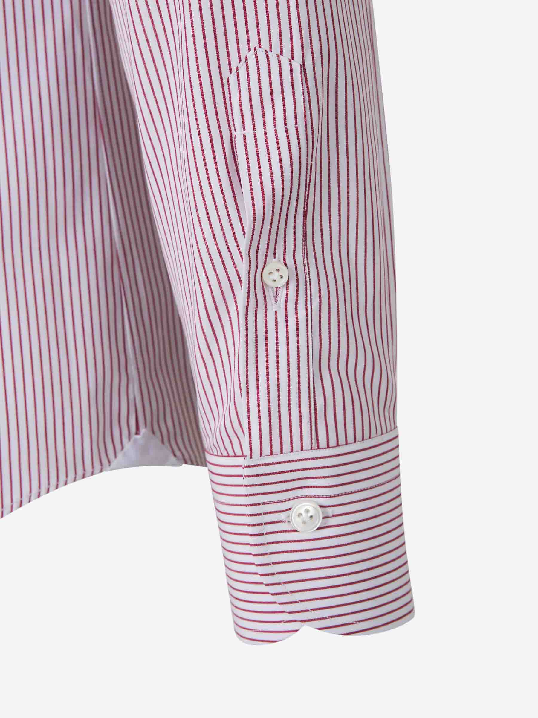 Santa Eulalia Hombre Barcelona Camisa Motivo Rayas color Rojo sku 401-002958 02 - Foto 4